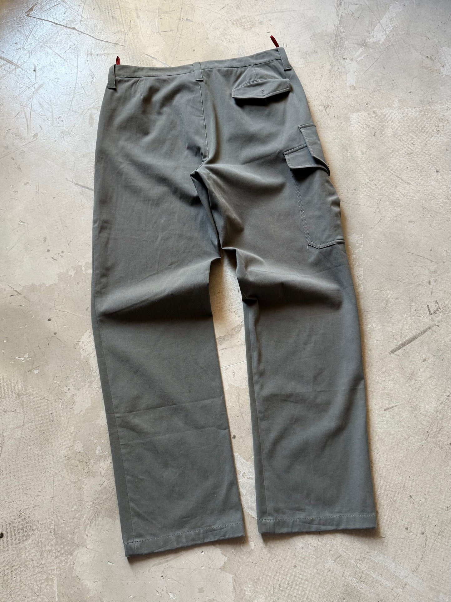 Prada Sport Asymmetrical Cargo Trousers
