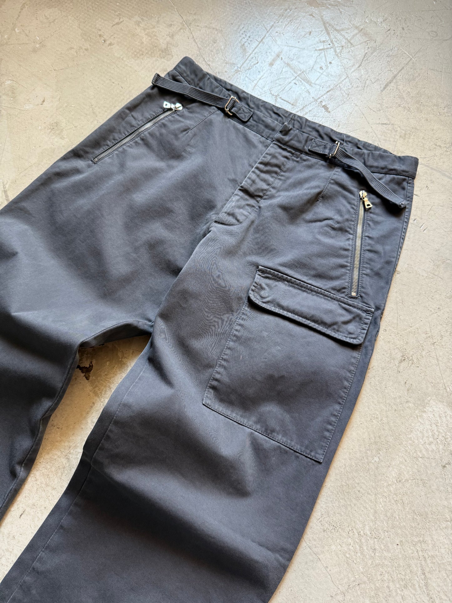 Prada Sport Asymmetrical Cargo Trousers