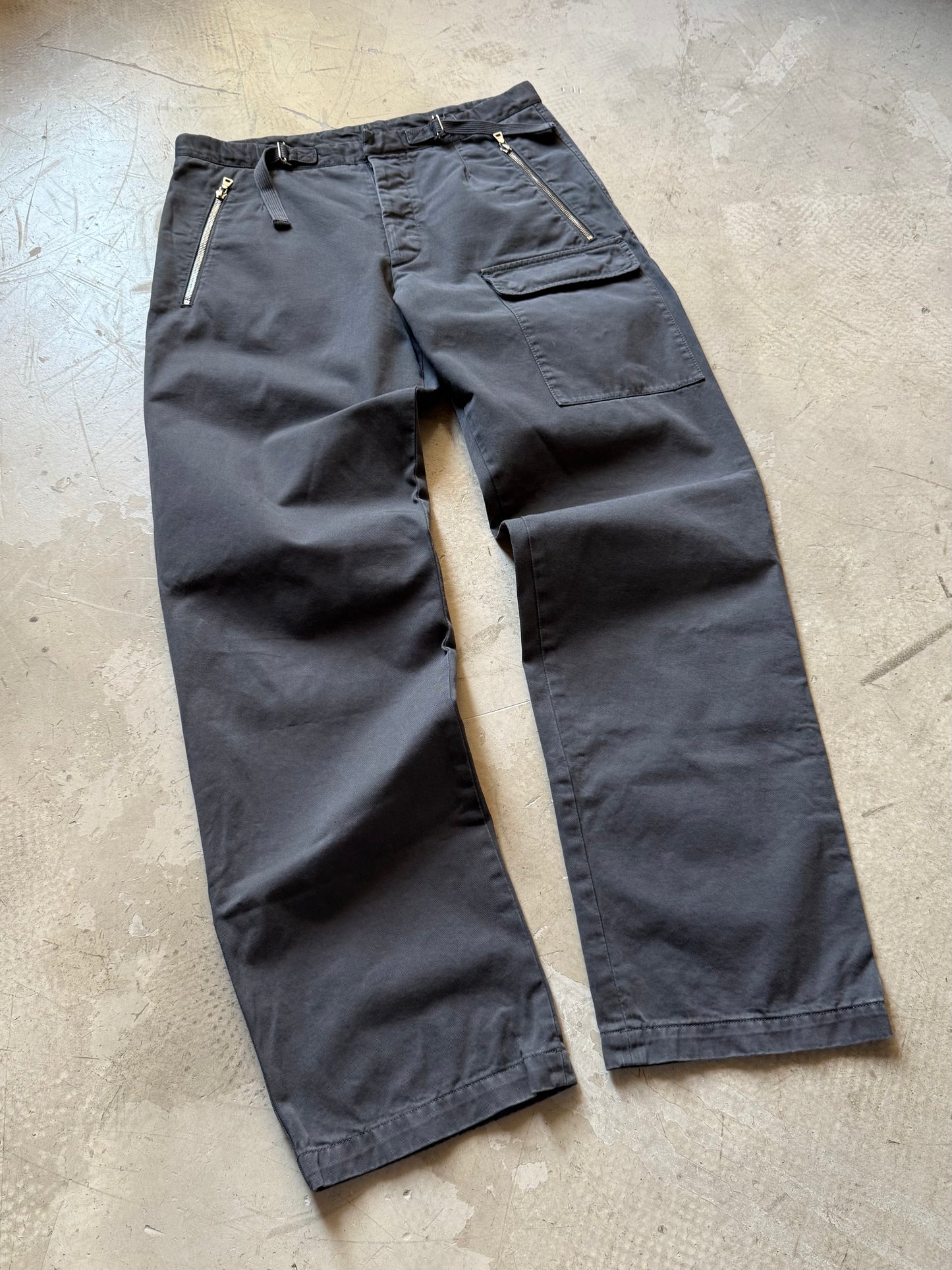 Prada Sport Asymmetrical Cargo Trousers
