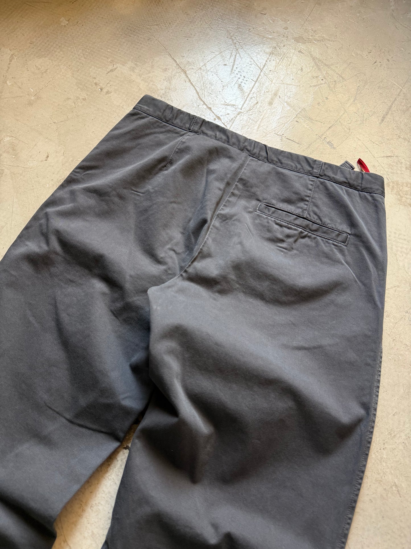 Prada Sport Asymmetrical Cargo Trousers