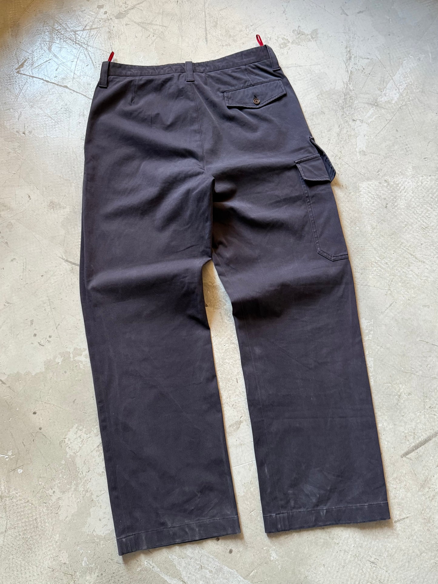 Prada Sport Asymmetrical Cargo Trousers