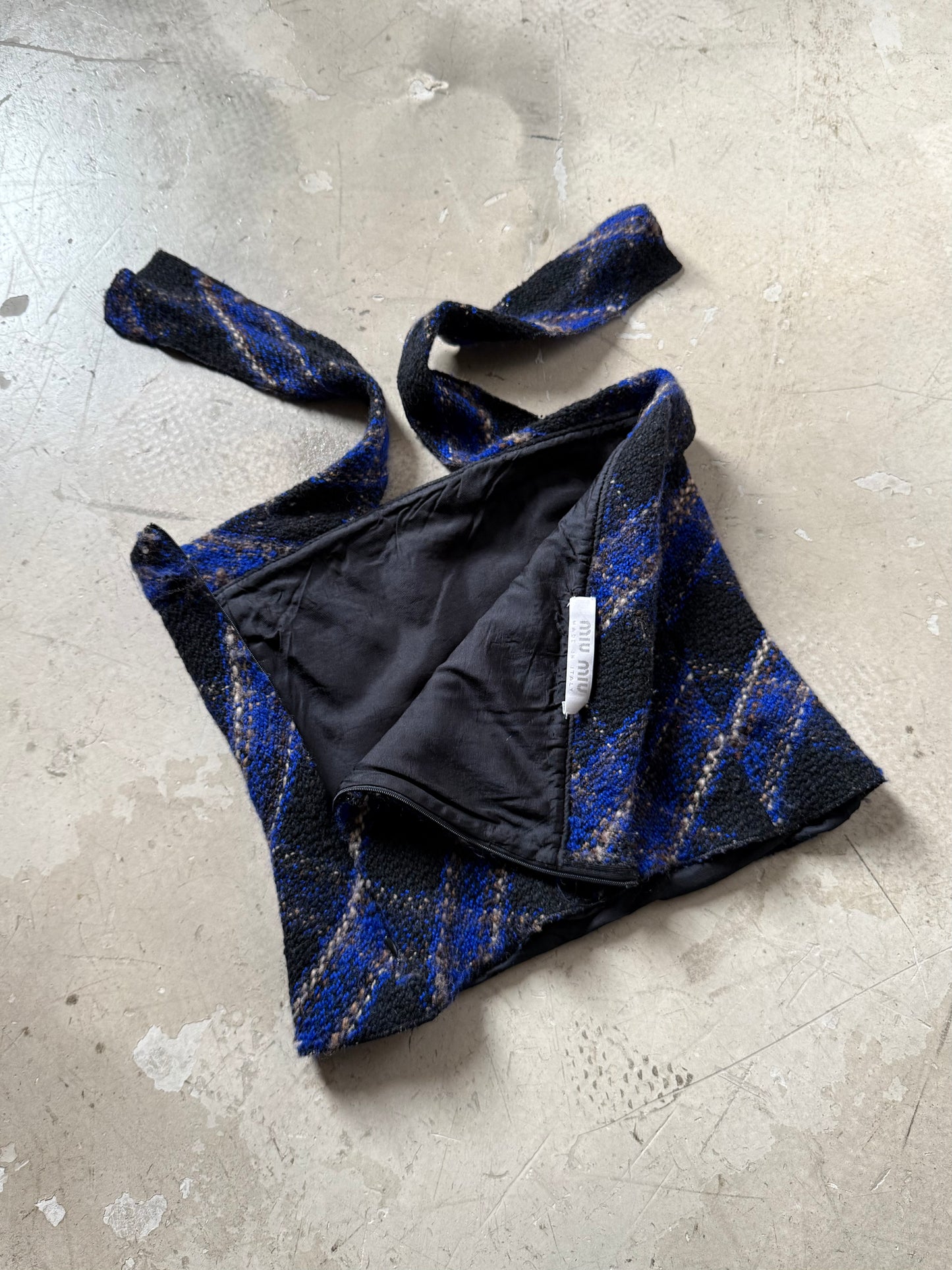 FW 00 Miu Miu Wool Tube Top