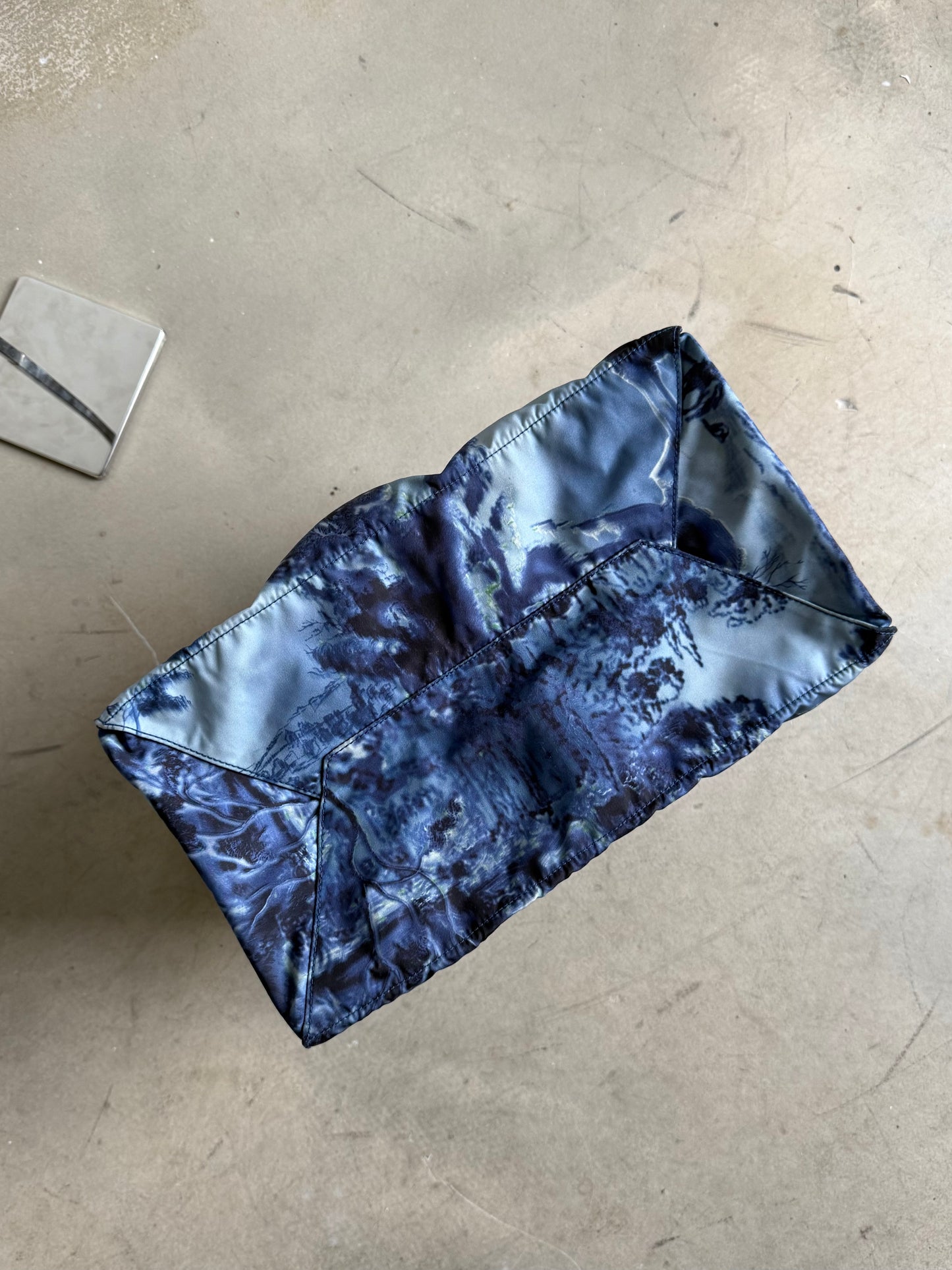 FW 04 Prada Nylon Tote Bag