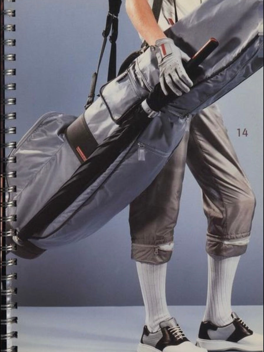 SS 00 Prada Sport Leather Gloves