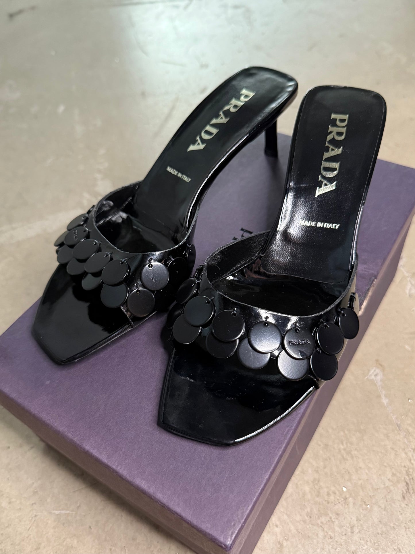 SS 00 Prada Heels