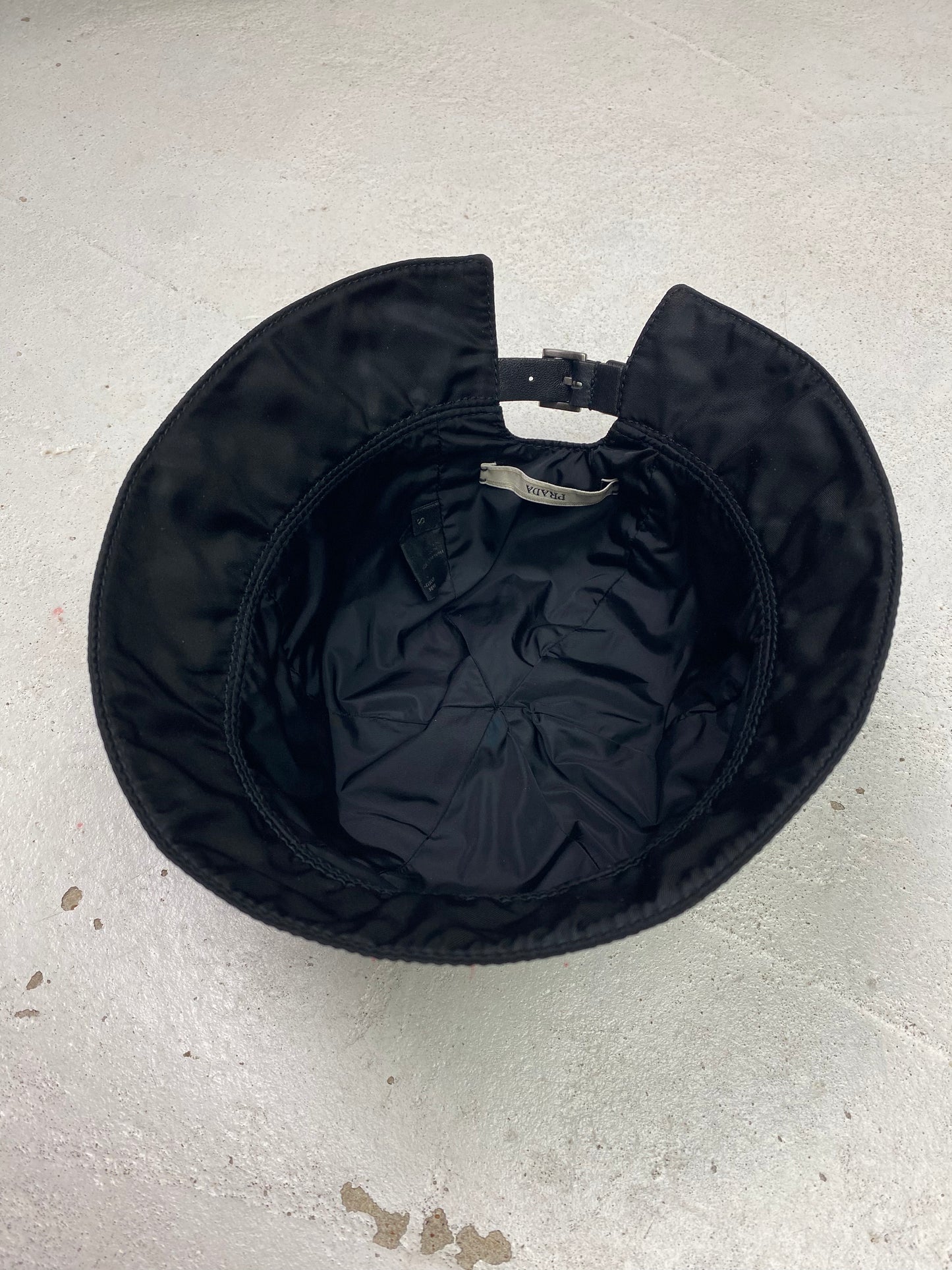 Prada Buckled Bucket Hat