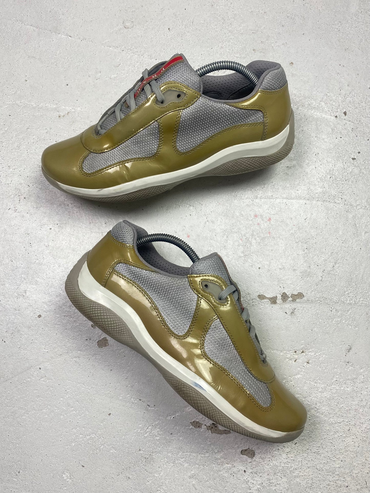 2008 Prada Americas Cup Patent Trainers