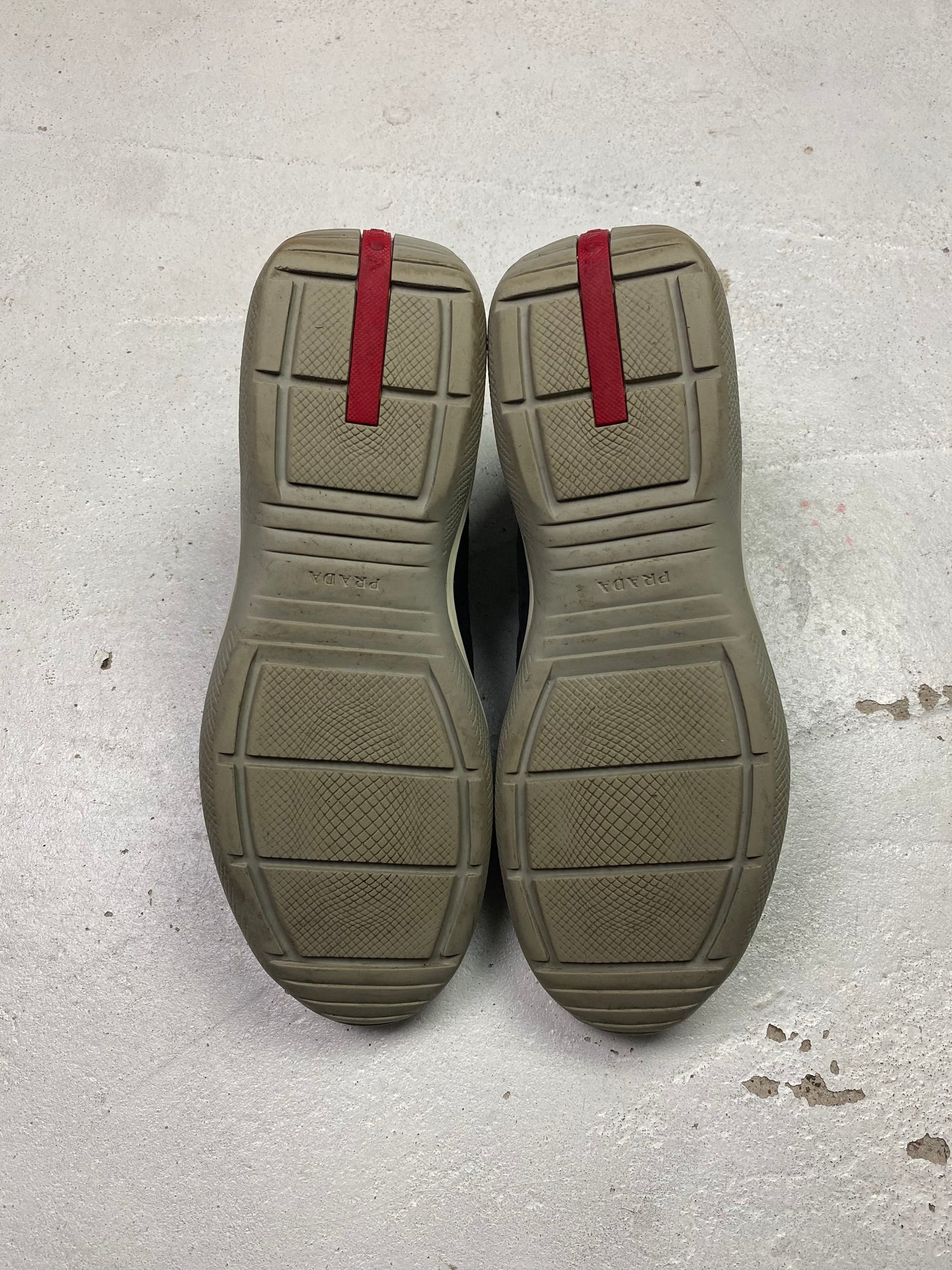 Prada Americas Cup Suede Trainers