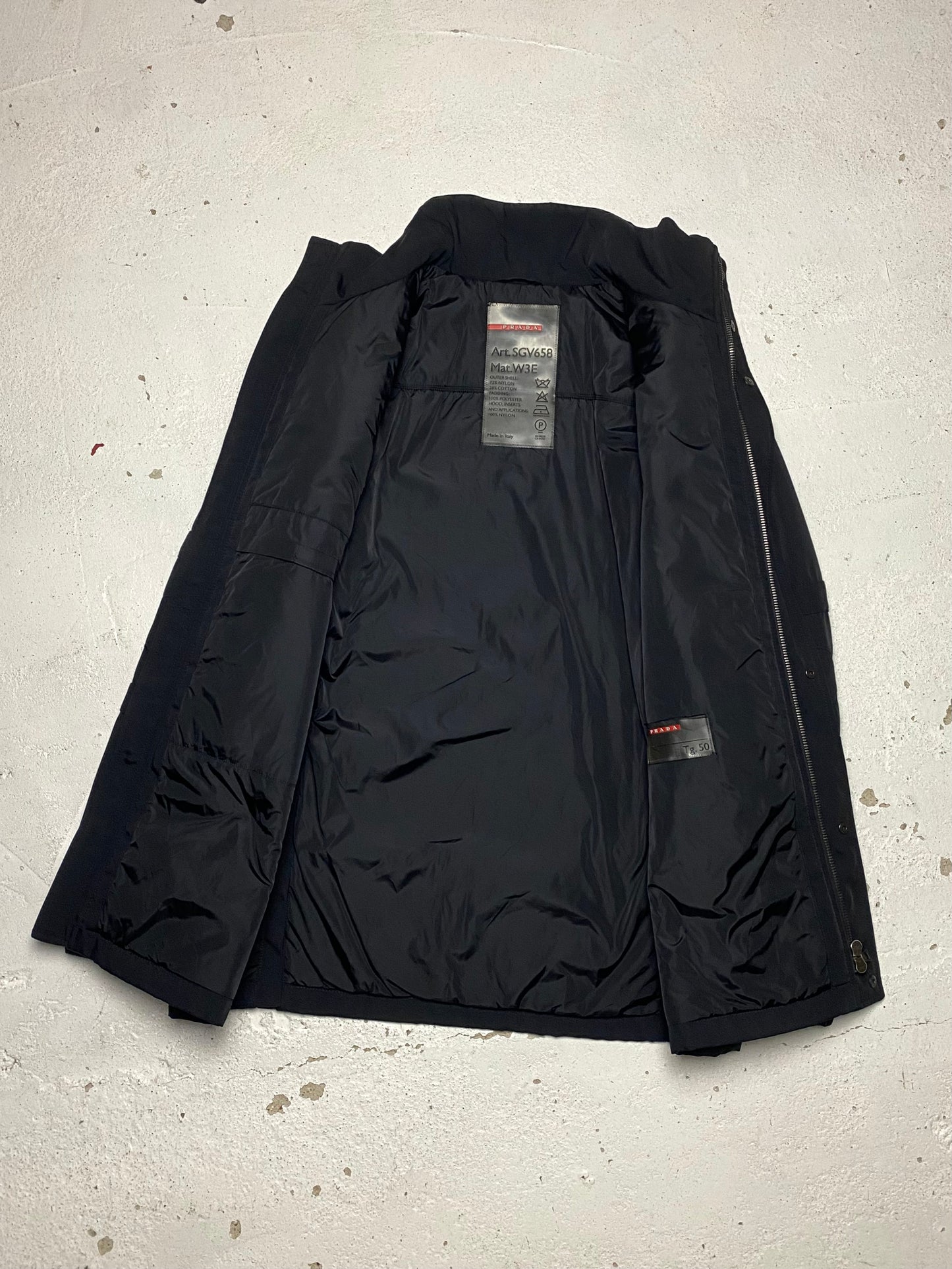 FW 04 Prada Ballistic Nylon Jacket