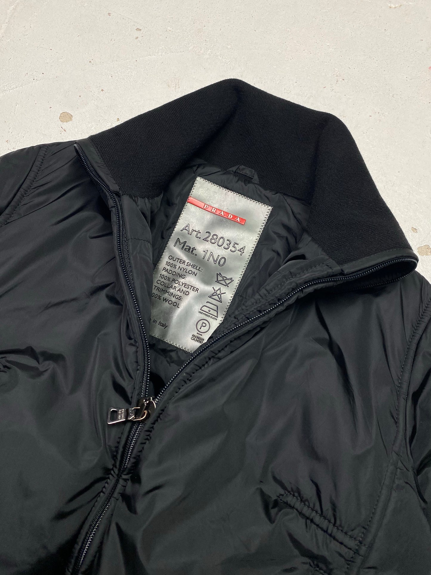 FW 00 Prada Sport Bomber Jacket