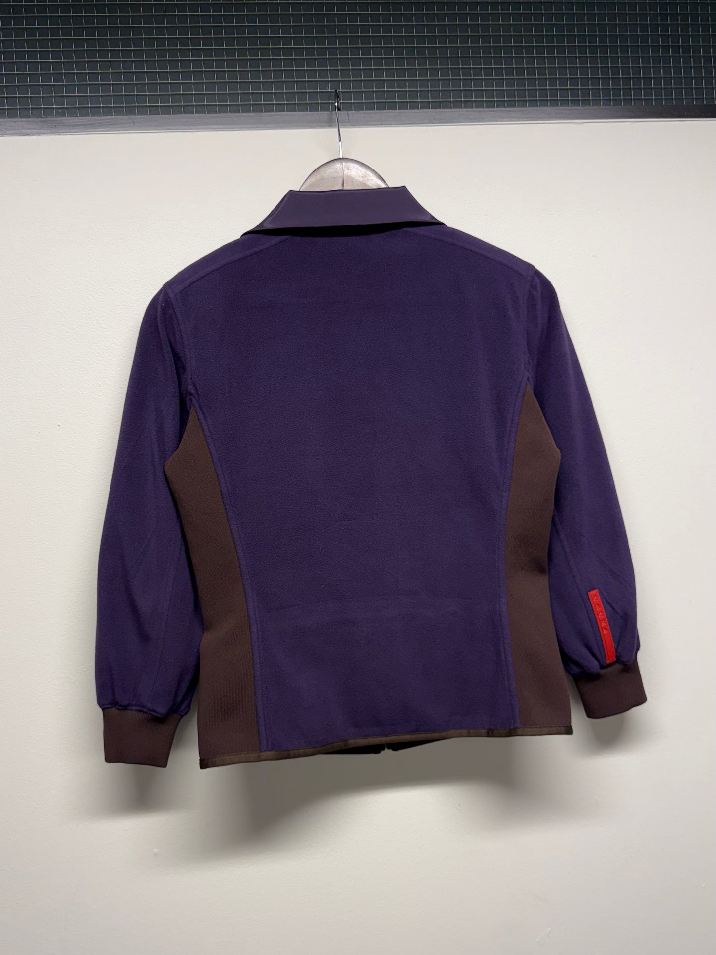 FW 00 Prada Sport Reversible Nylon & Fleece Jacket