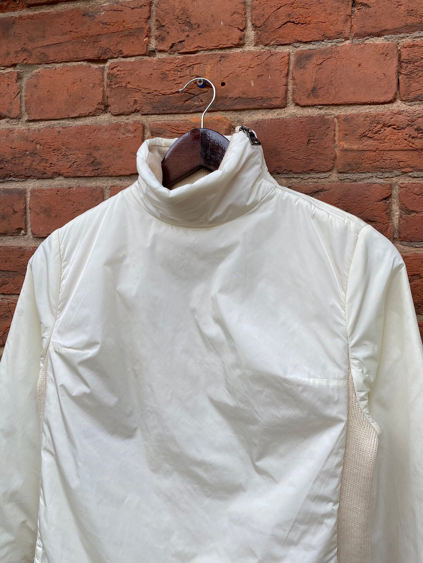 FW 99 Prada Sport Nylon & Wool Turtleneck