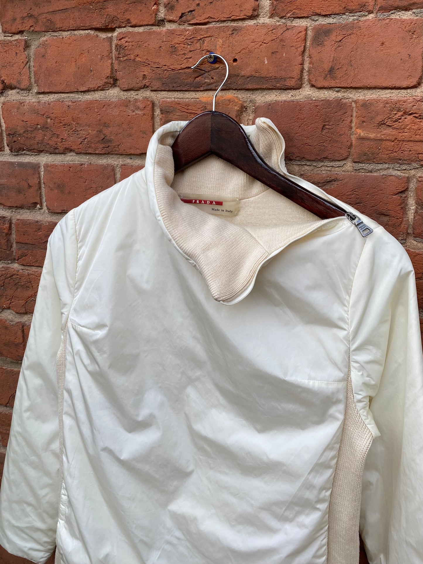 FW 99 Prada Sport Nylon & Wool Turtleneck
