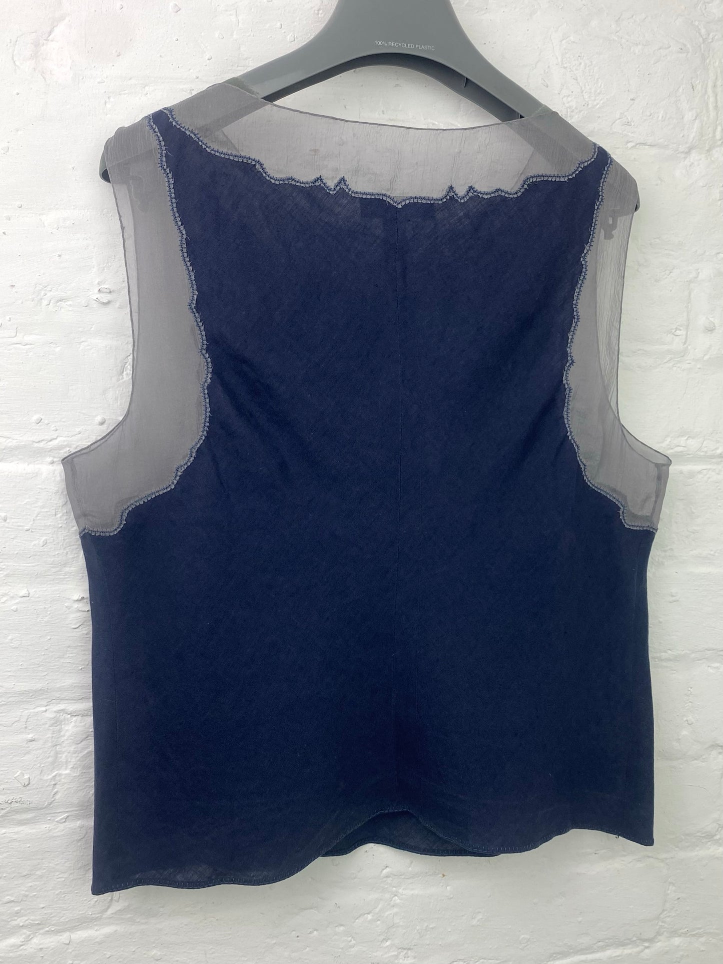 SS 98 Prada Linen Vest
