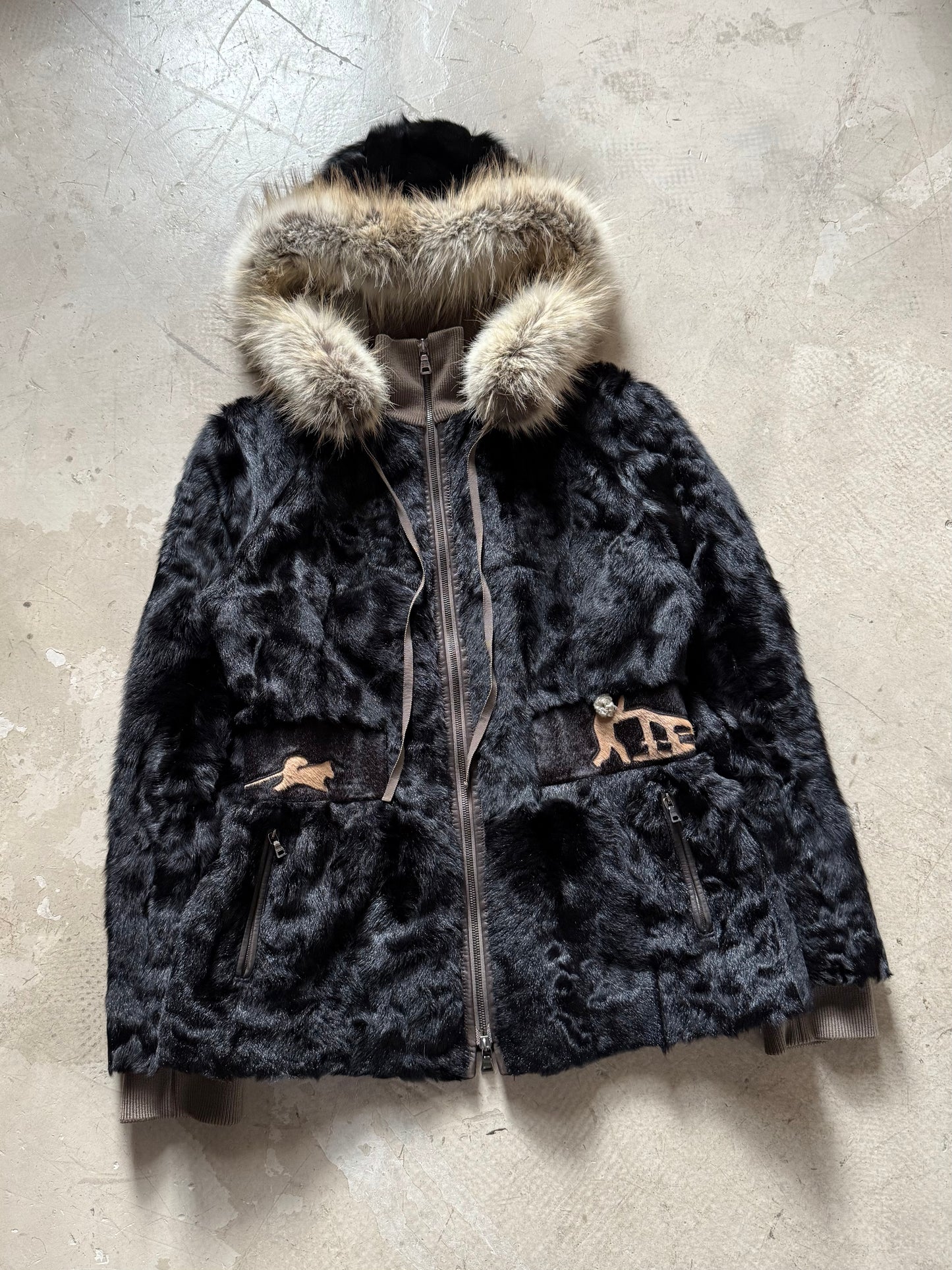 Prada Sport Fur Parka