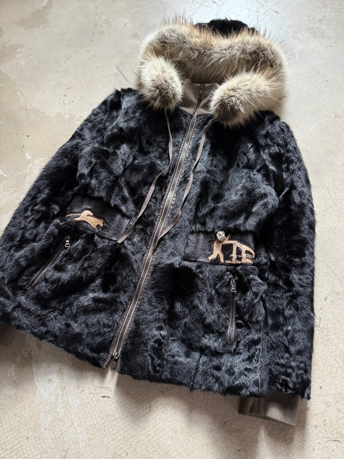 Prada Sport Fur Parka