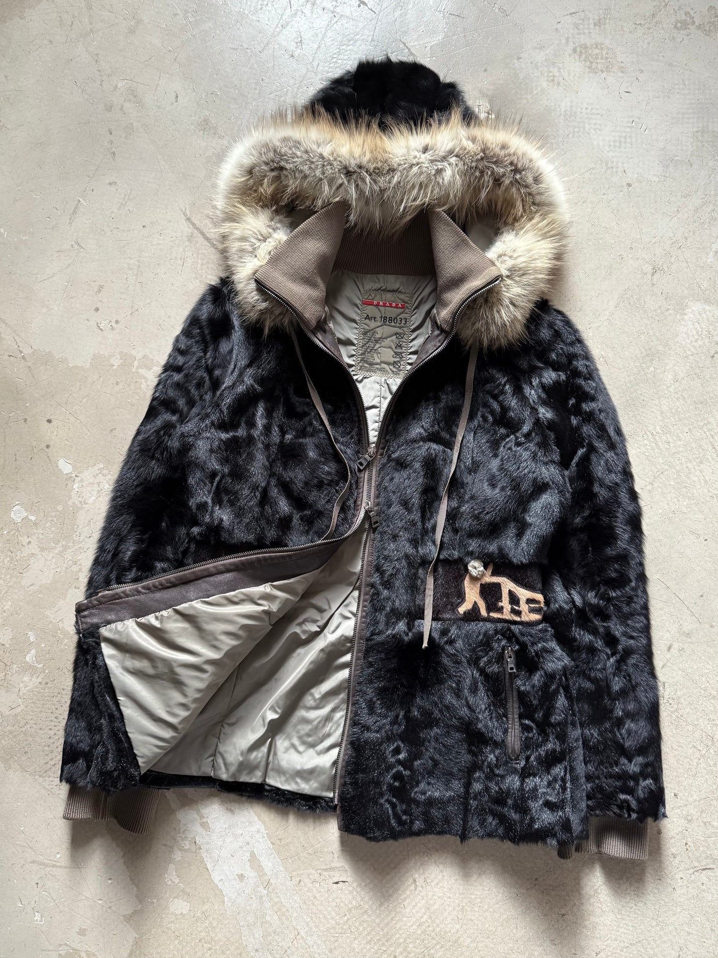 Prada Sport Fur Parka
