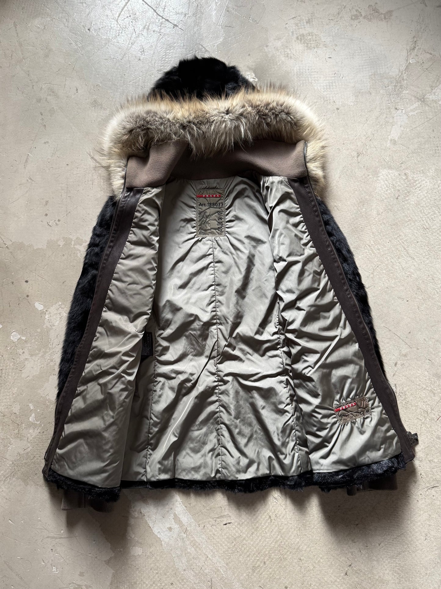 Prada Sport Fur Parka