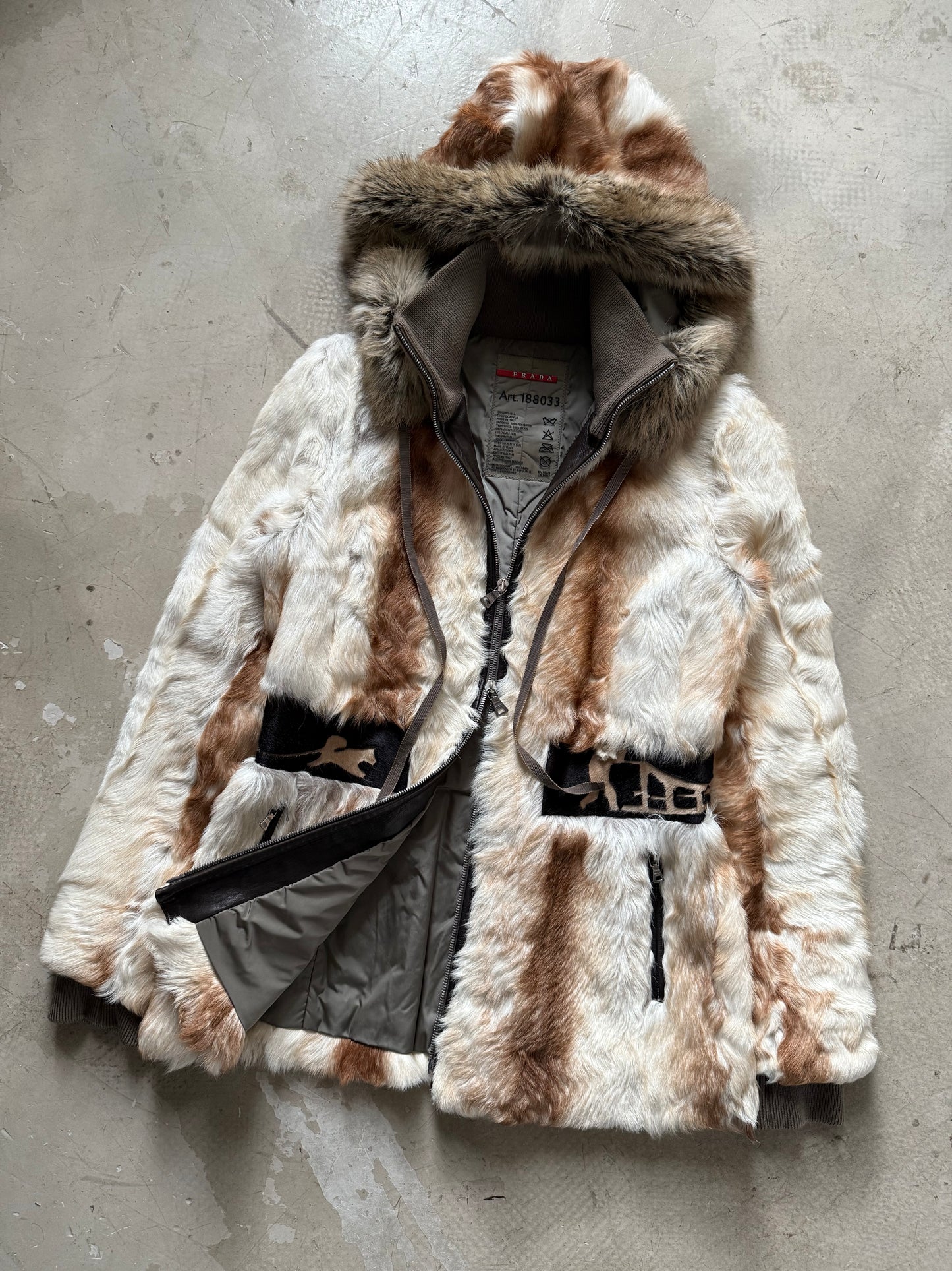 Prada Sport Fur Parka