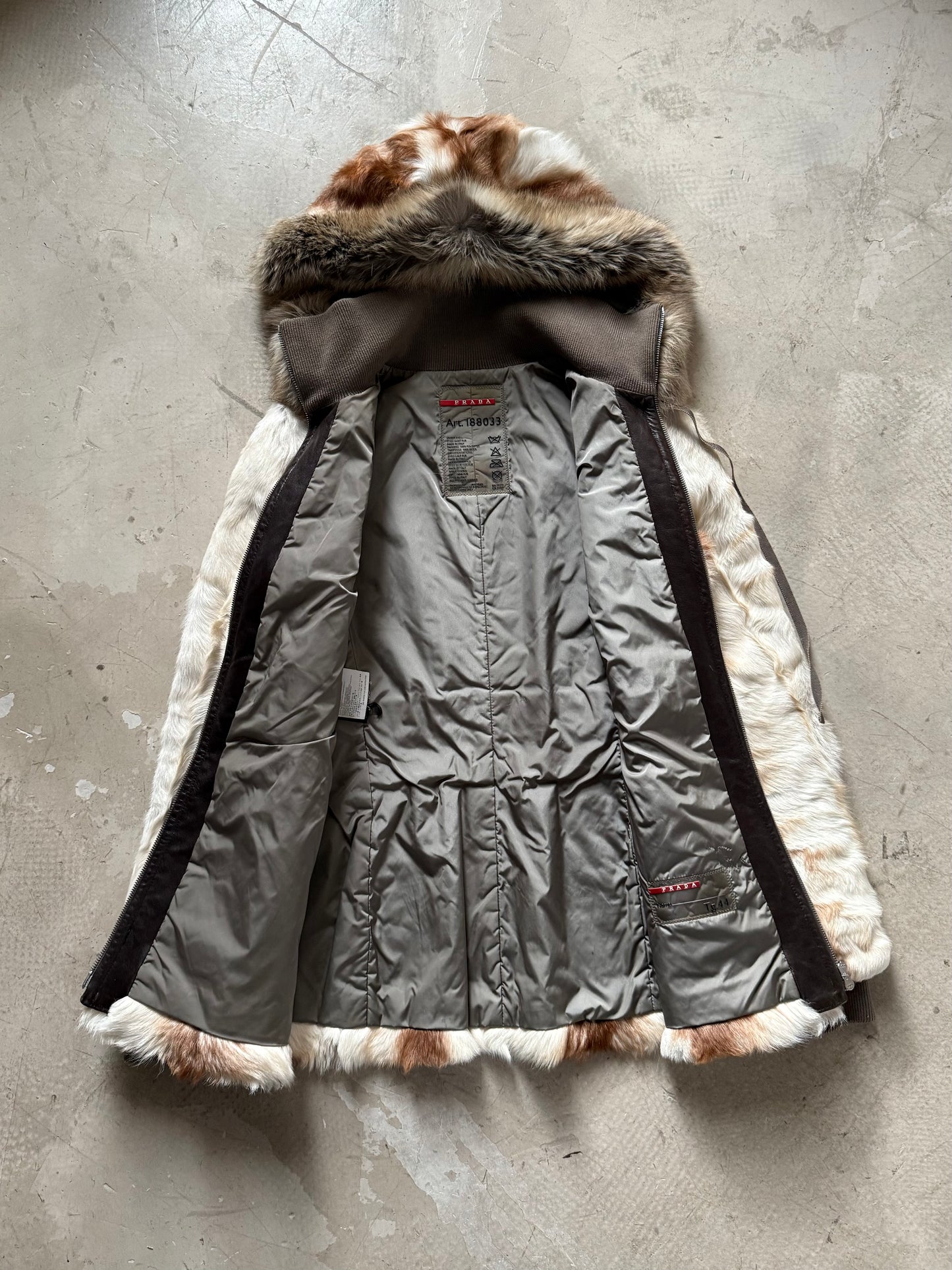 Prada Sport Fur Parka