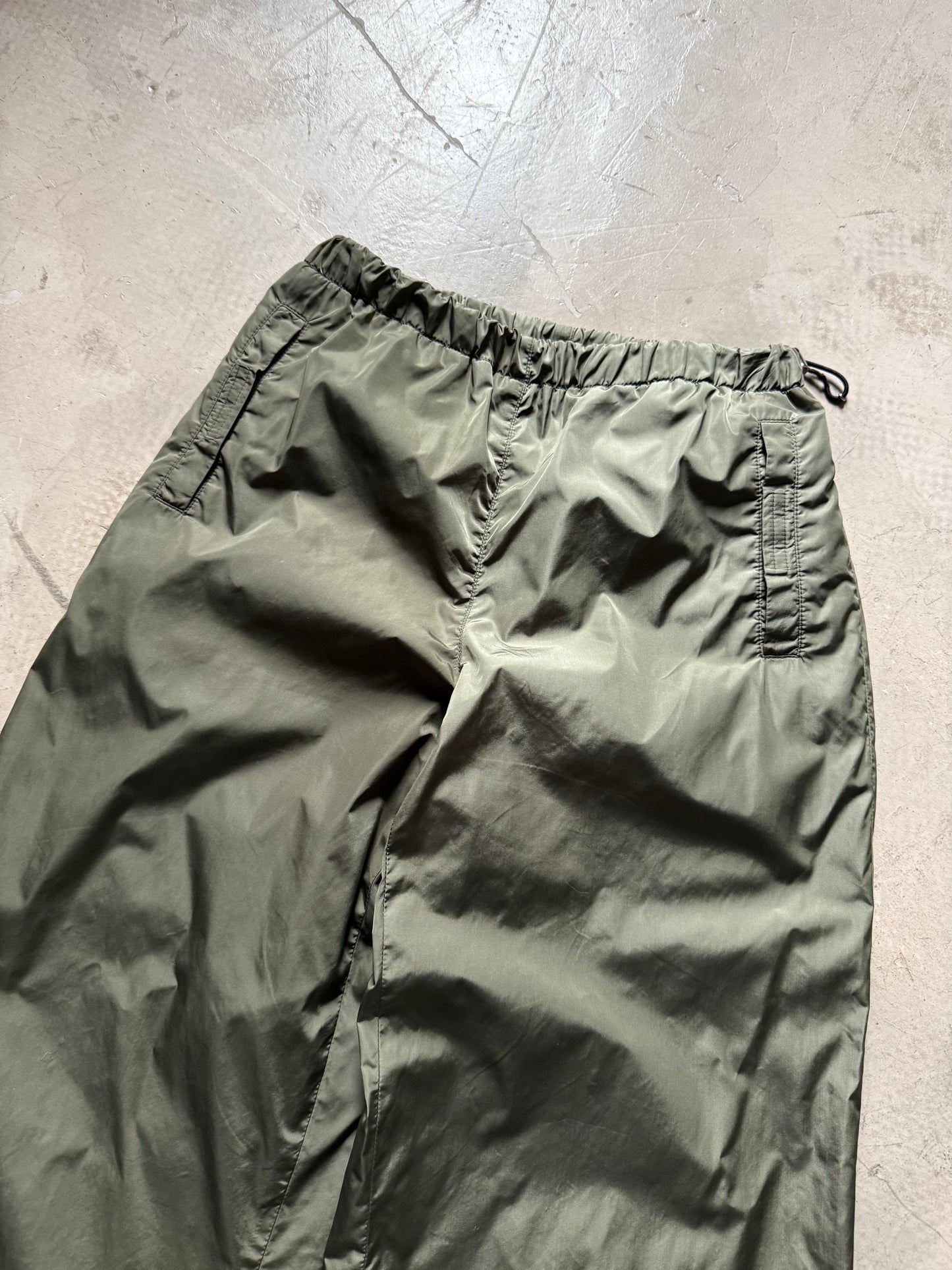FW 99 Prada Sport Mesh Lined Parachute Pants