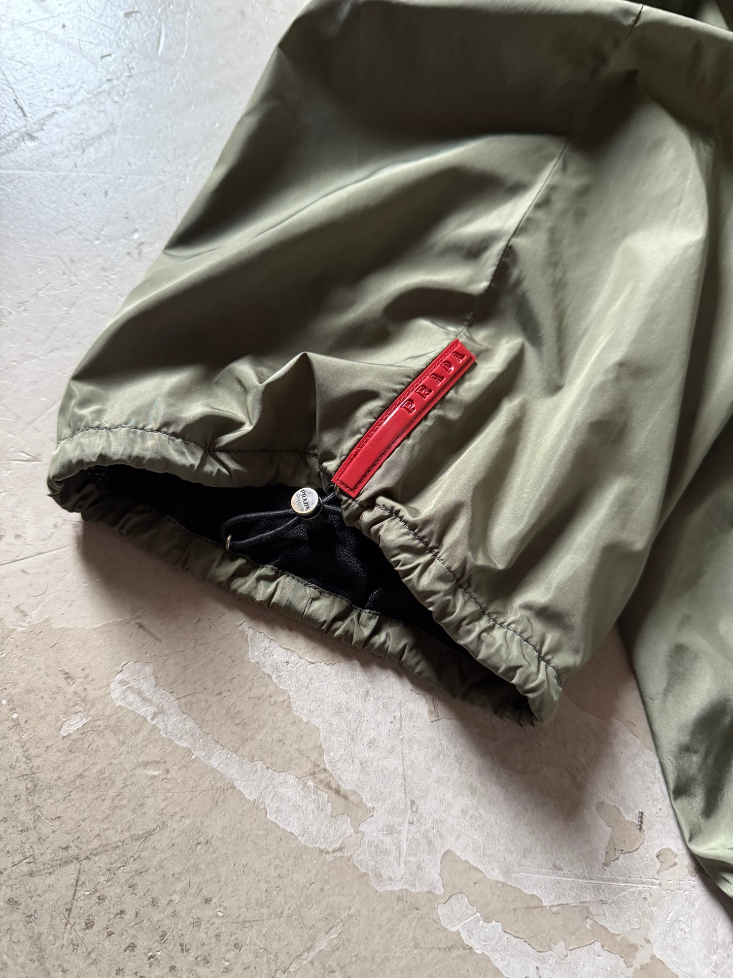 FW 99 Prada Sport Mesh Lined Parachute Pants