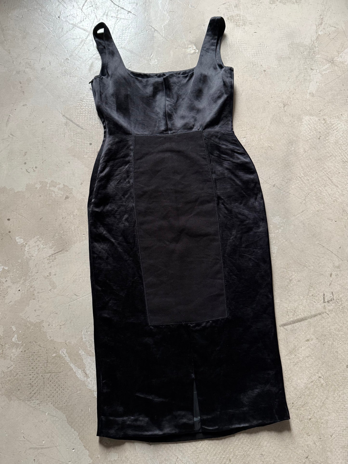 SS 98 Prada Silk & Linen Dress