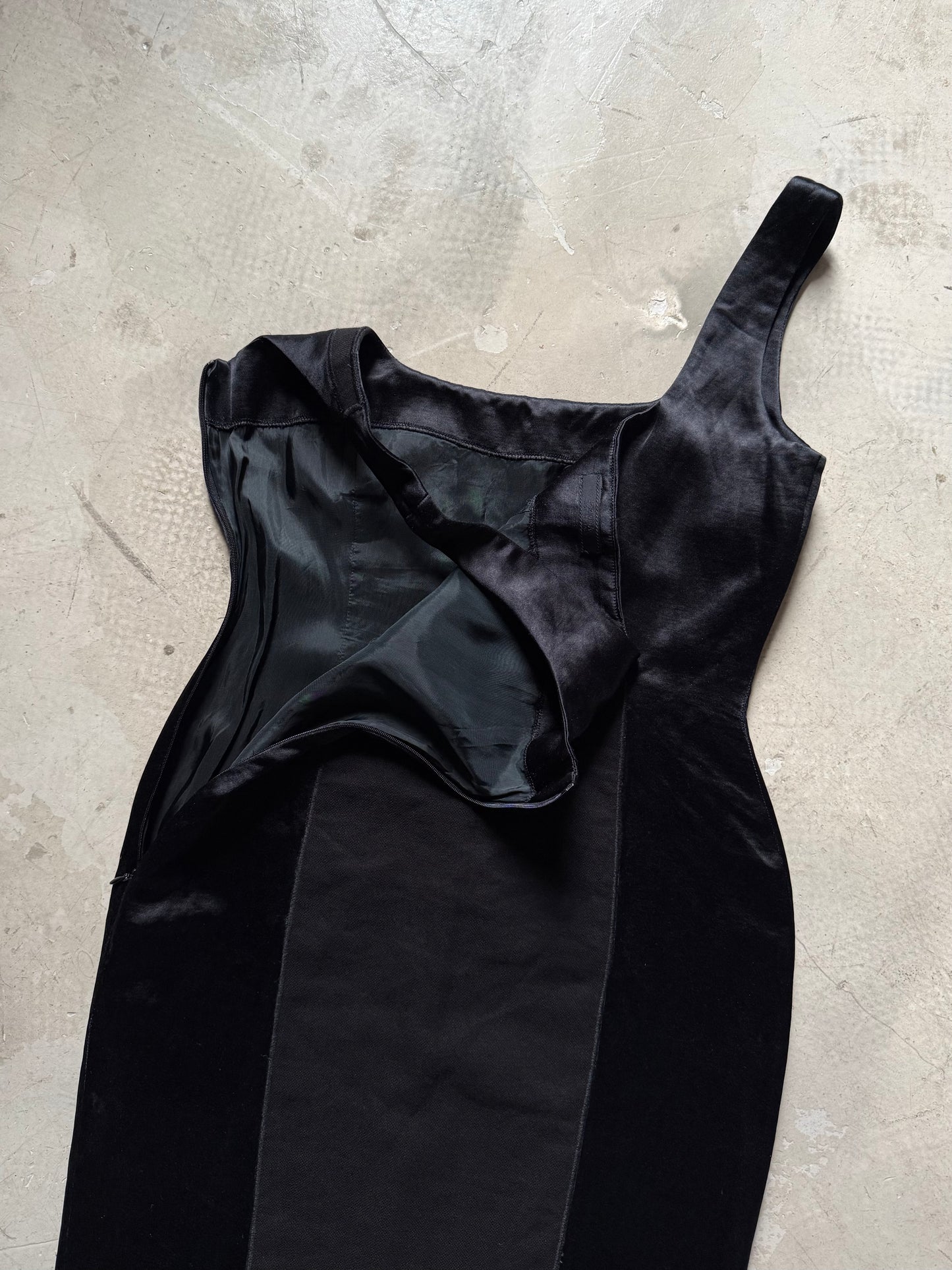 SS 98 Prada Silk & Linen Dress