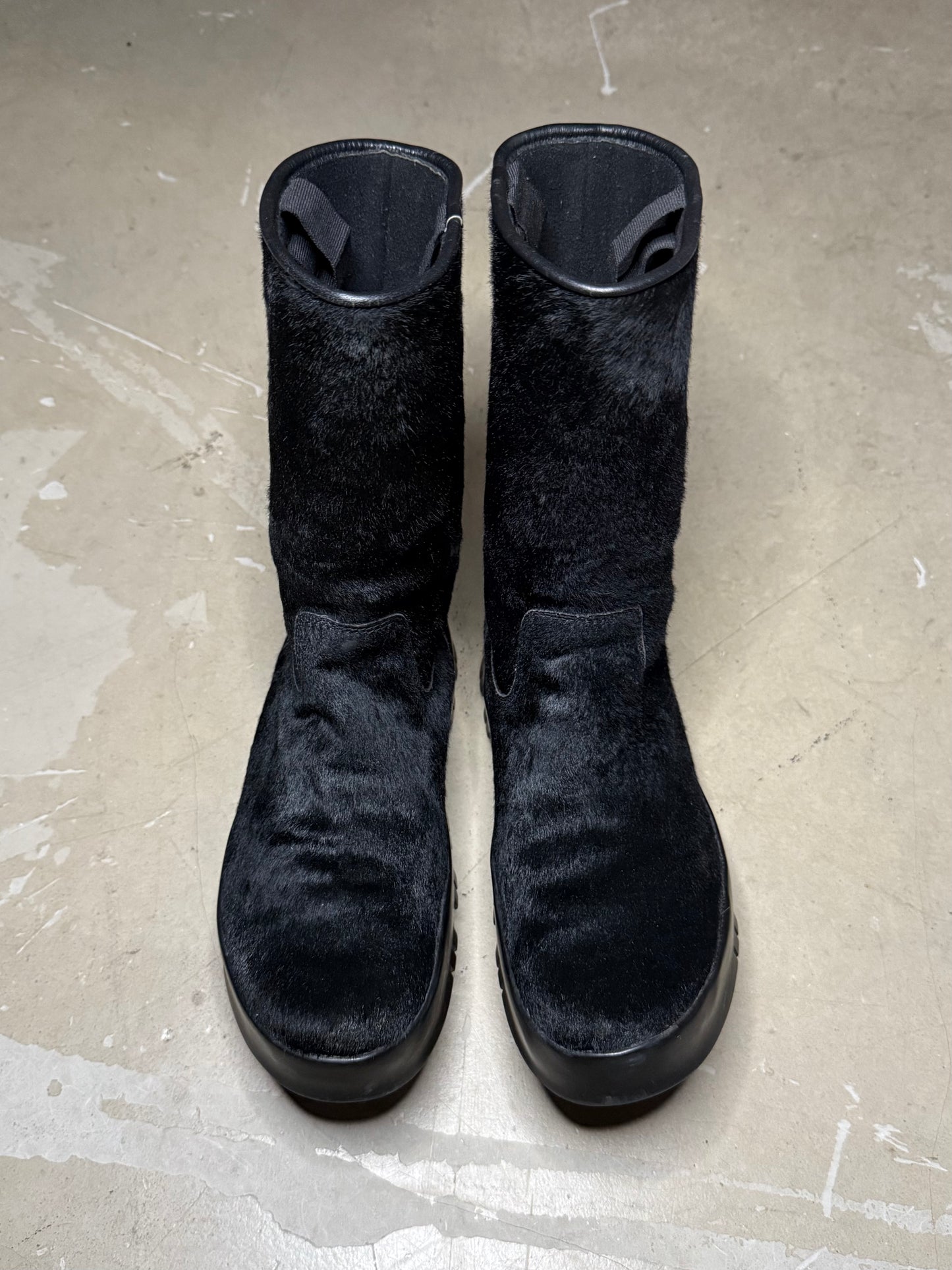 Prada Sport Pony Hair Boots