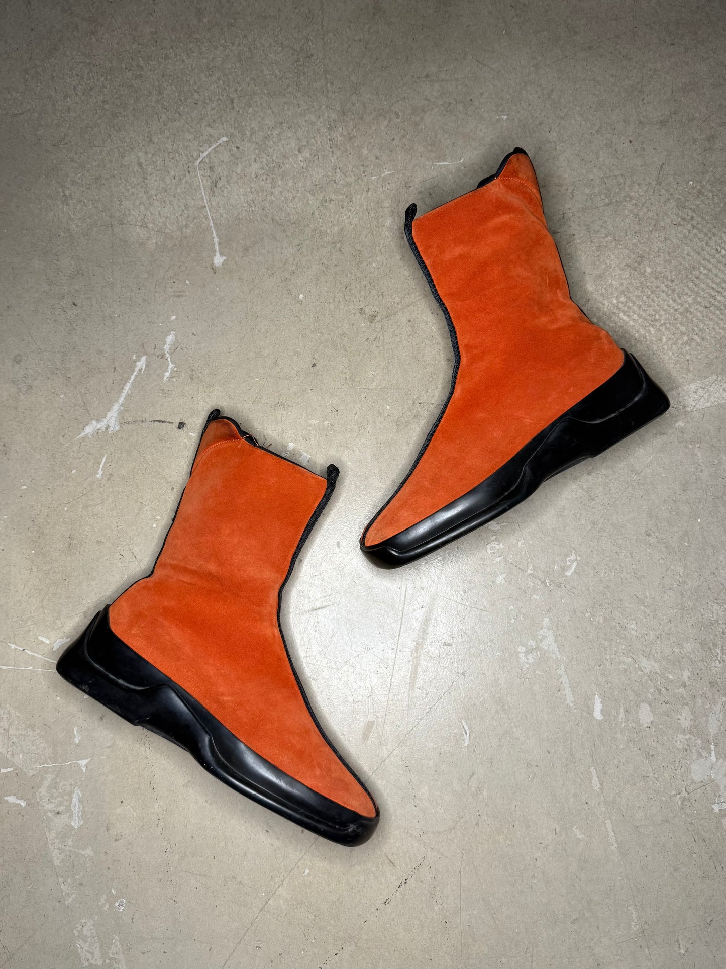 FW 99 Prada Sport Suede Boots