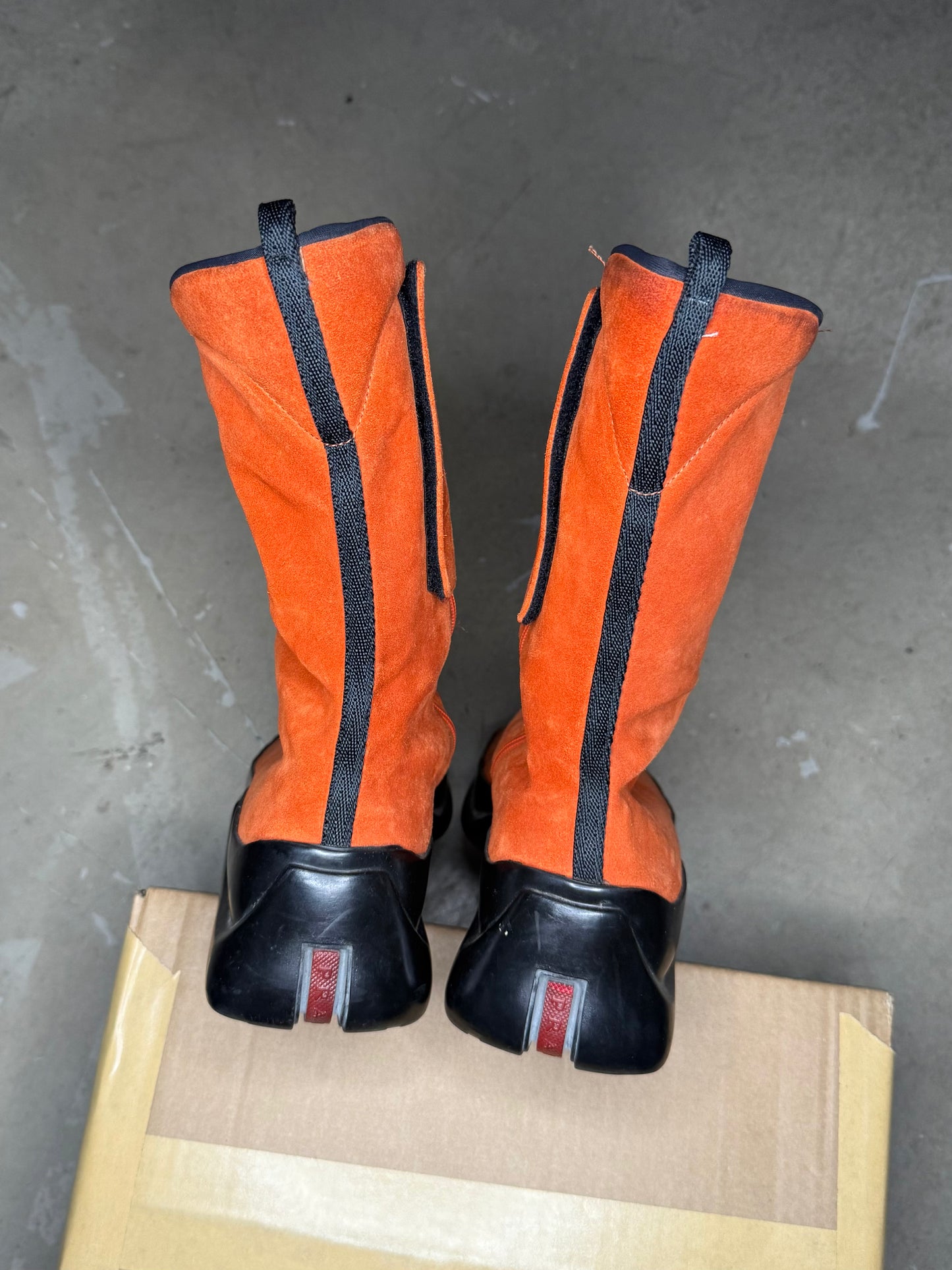 FW 99 Prada Sport Suede Boots