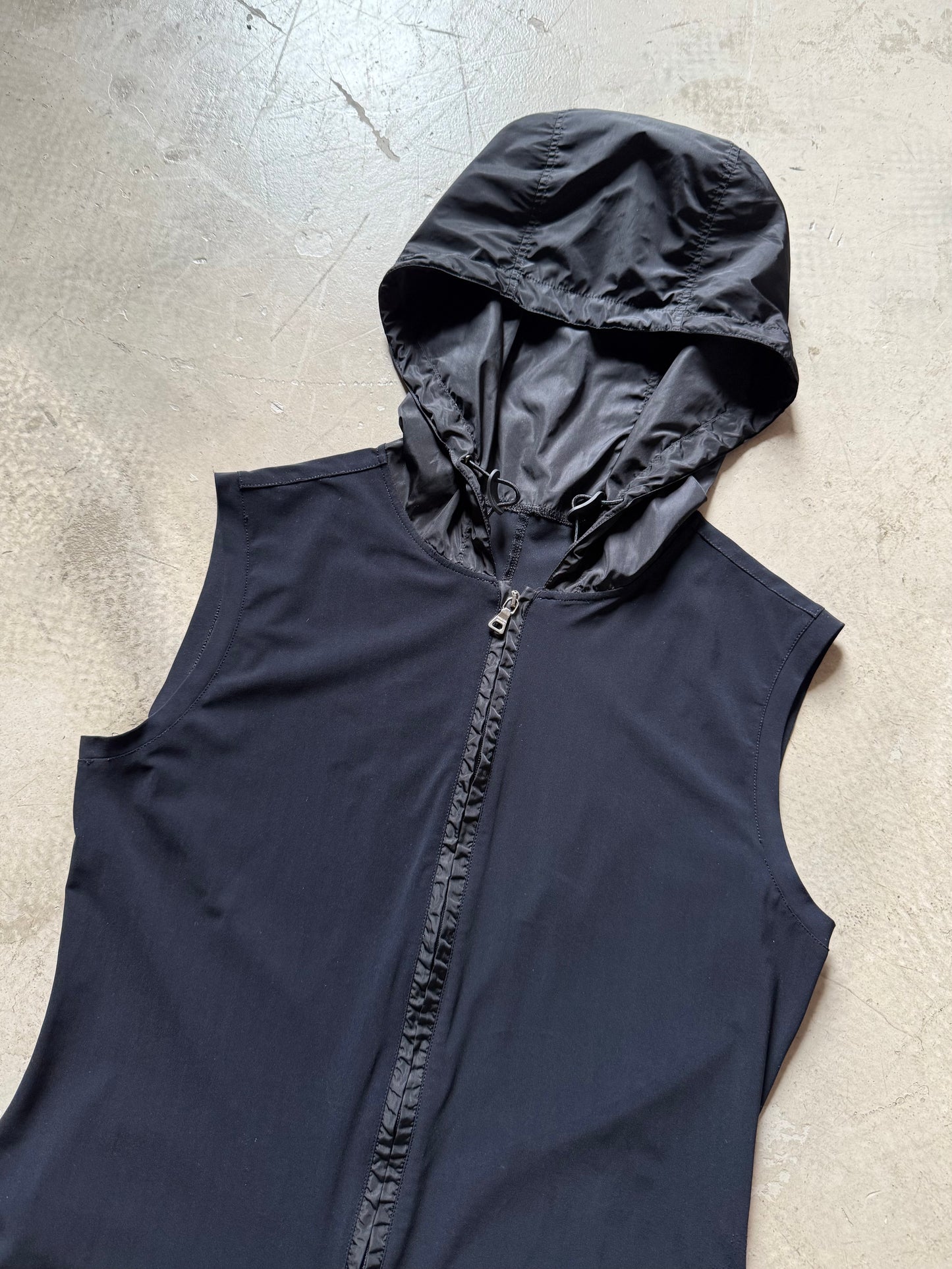 Prada Sport Hooded Jumpsuit