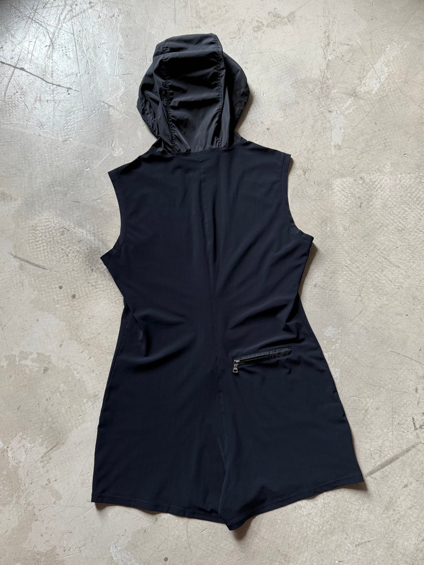 Prada Sport Hooded Jumpsuit
