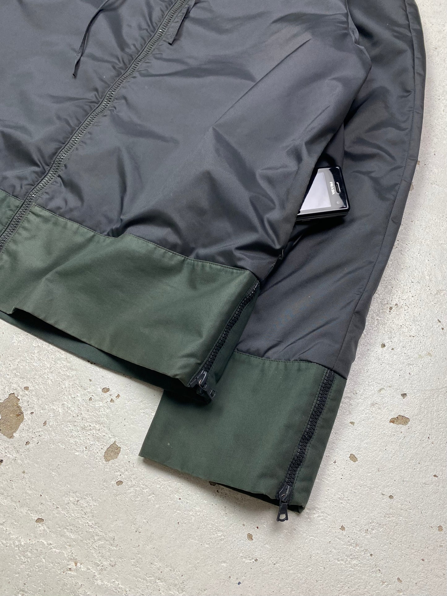 FW 99 Miu Miu Fleece Lined Jacket