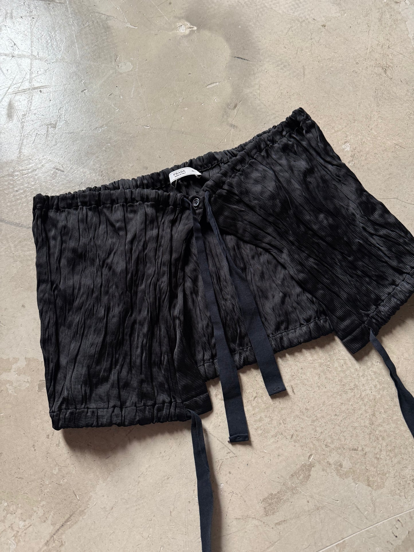 SS 09 Prada Silk Tube Top