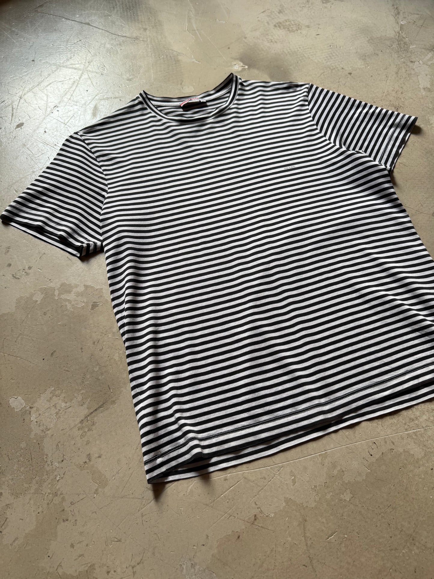 Prada Sport Striped Tshirt