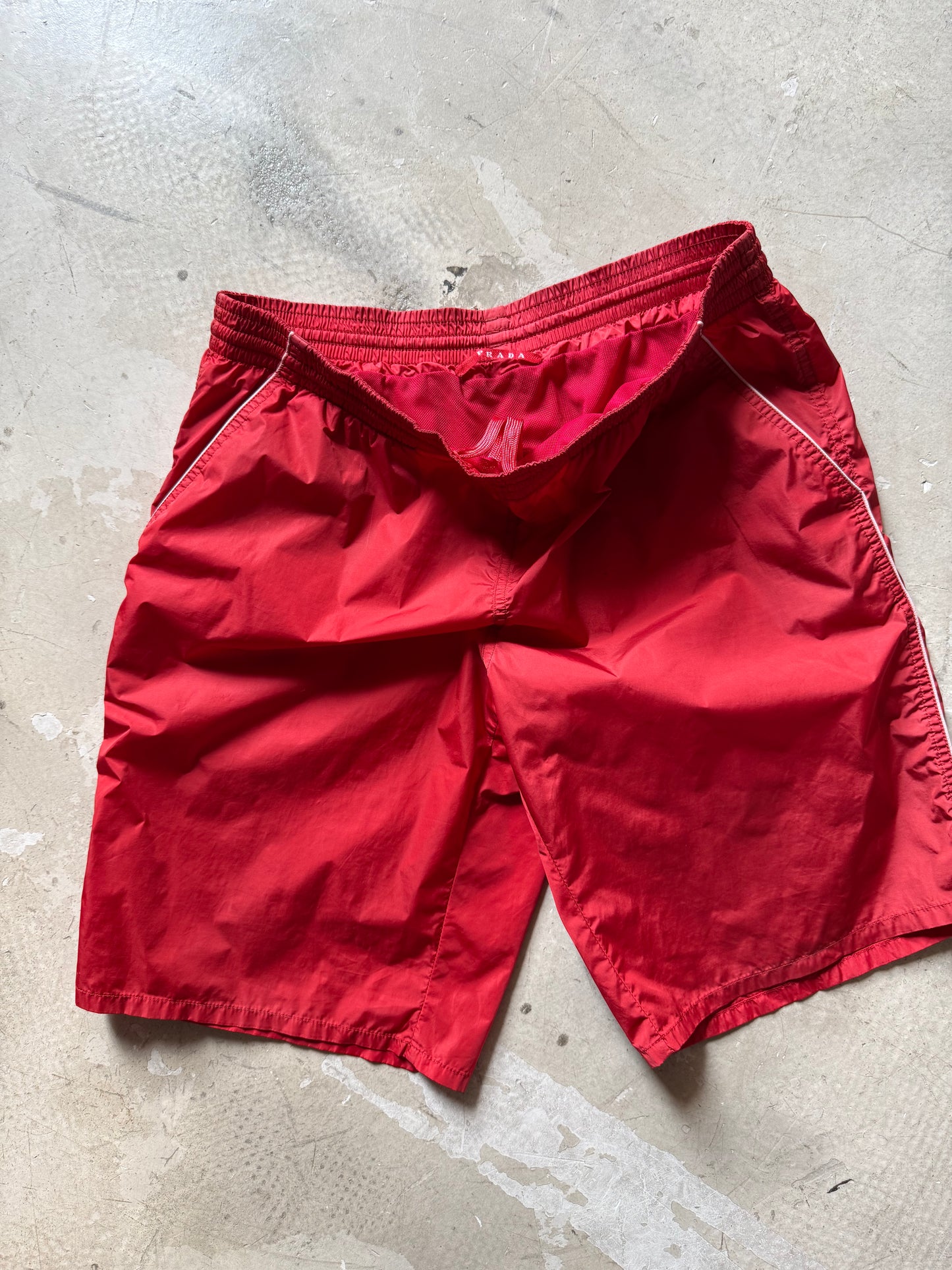 2007 Prada Linea Rossa Shorts