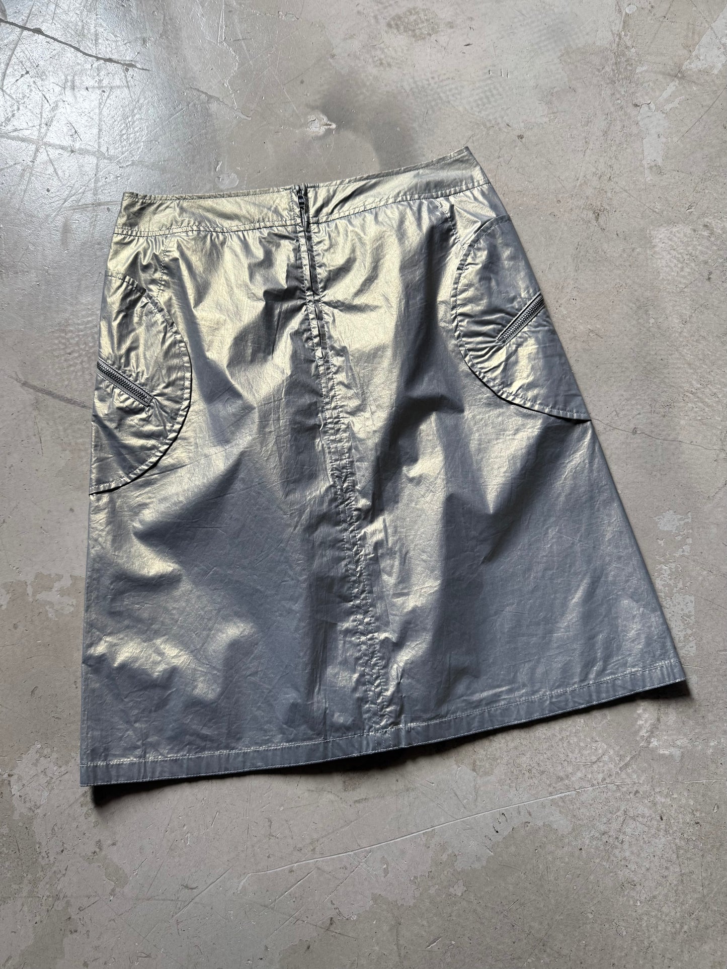 Prada Sport Metallic Skirt