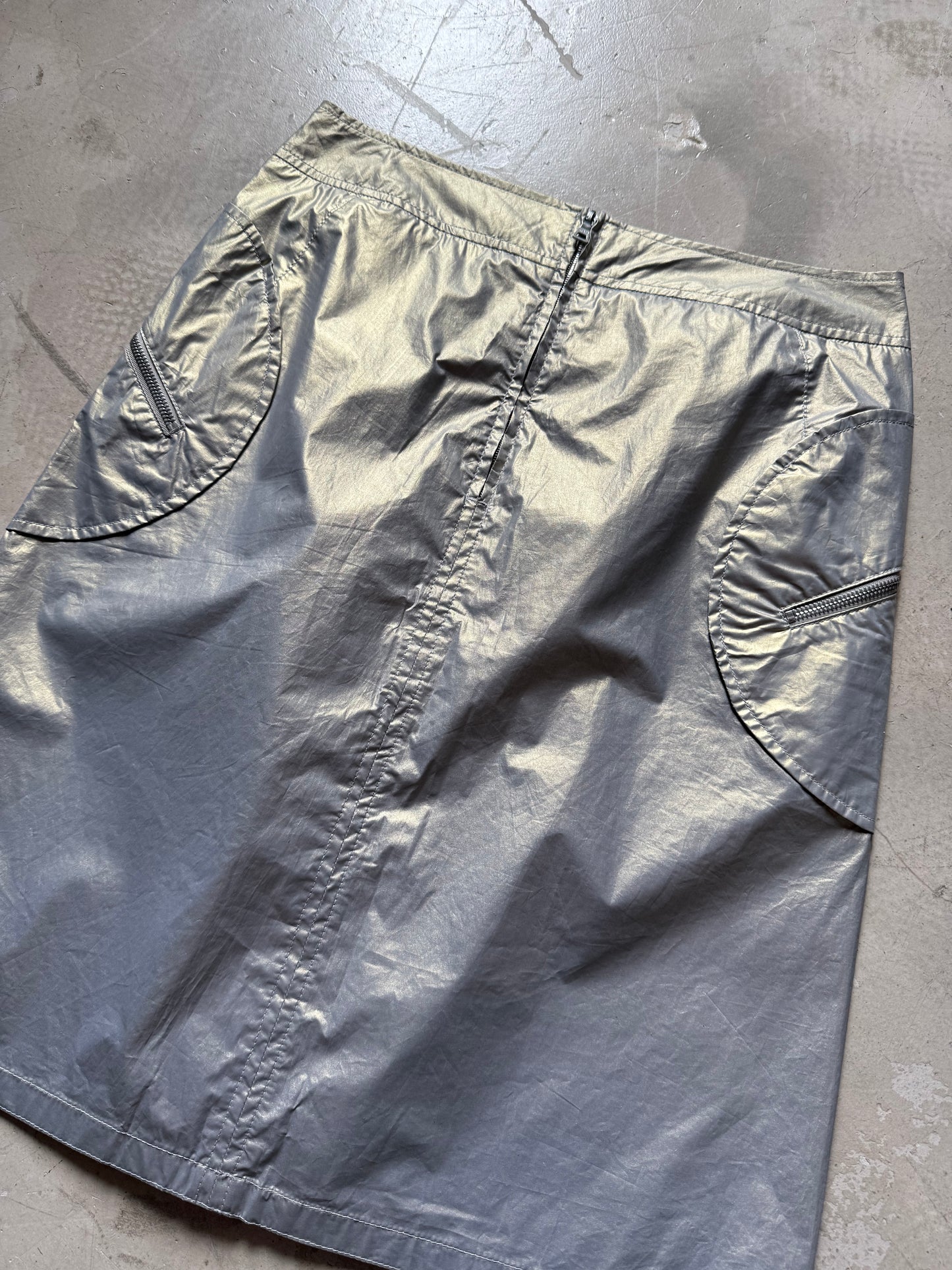 Prada Sport Metallic Skirt