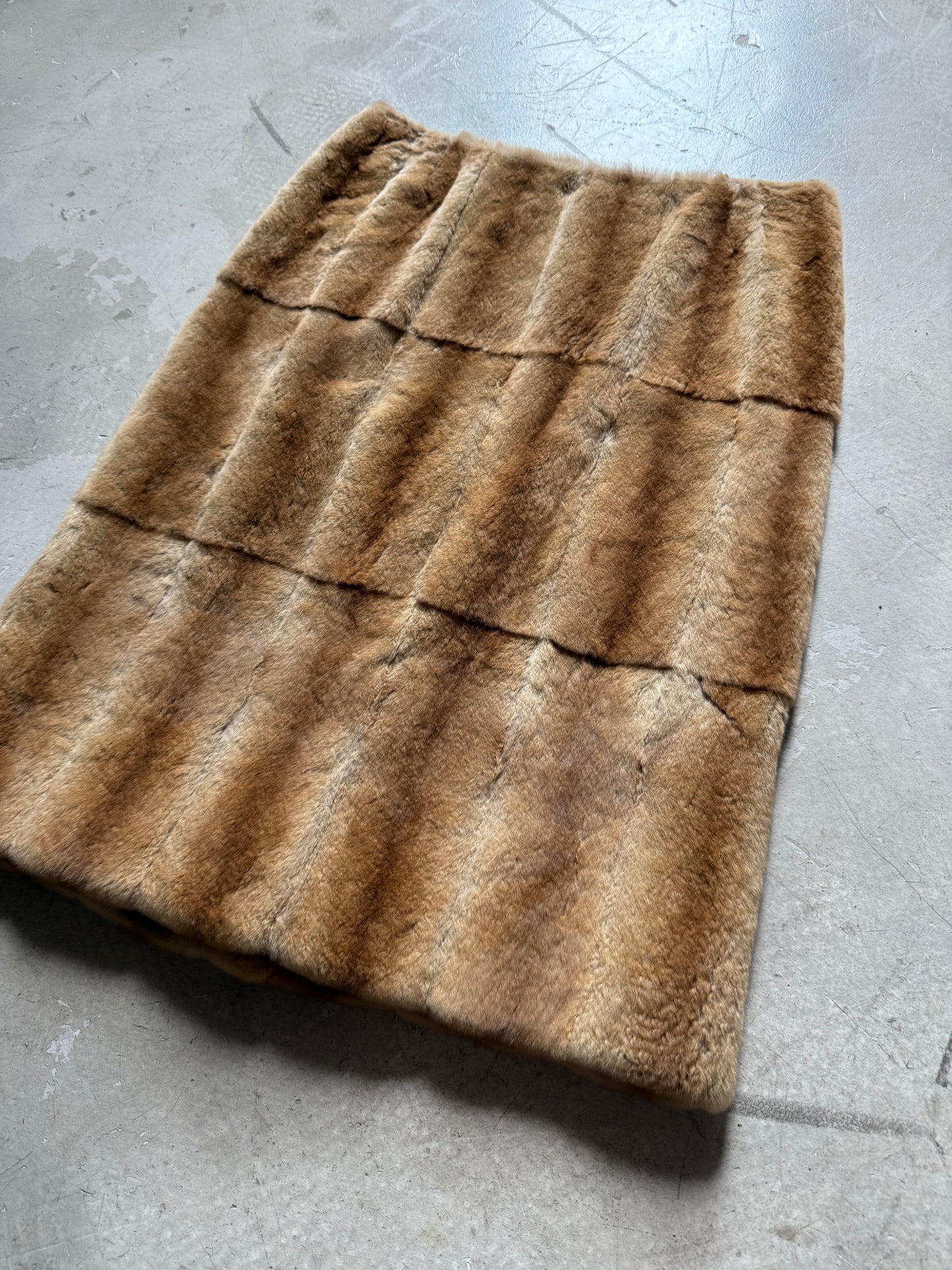 Prada Fur Skirt