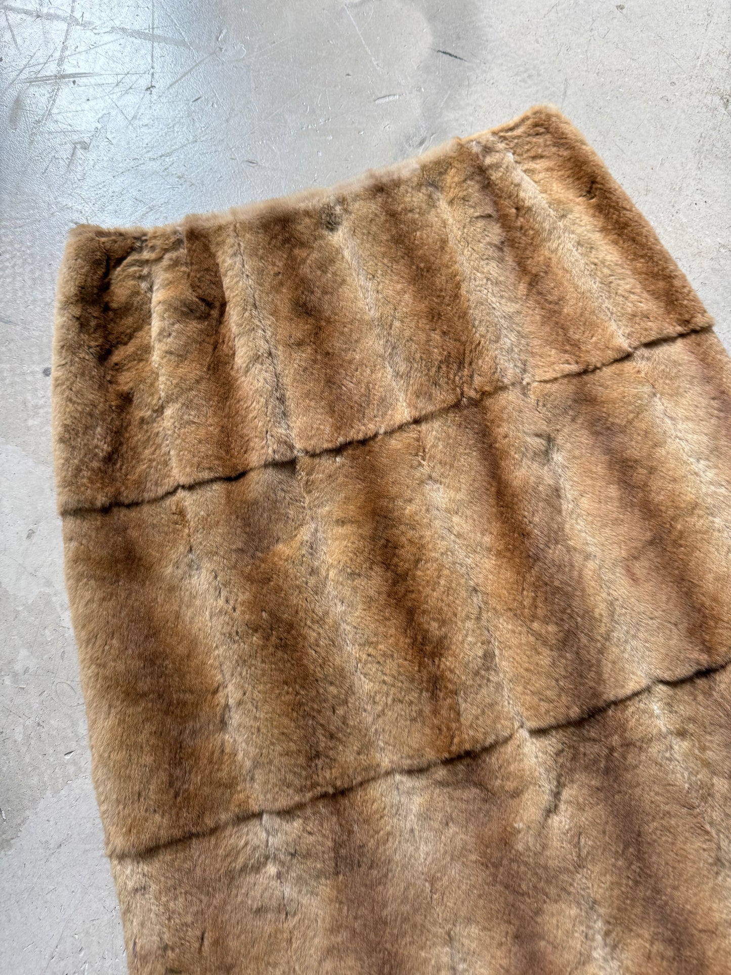 Prada Fur Skirt