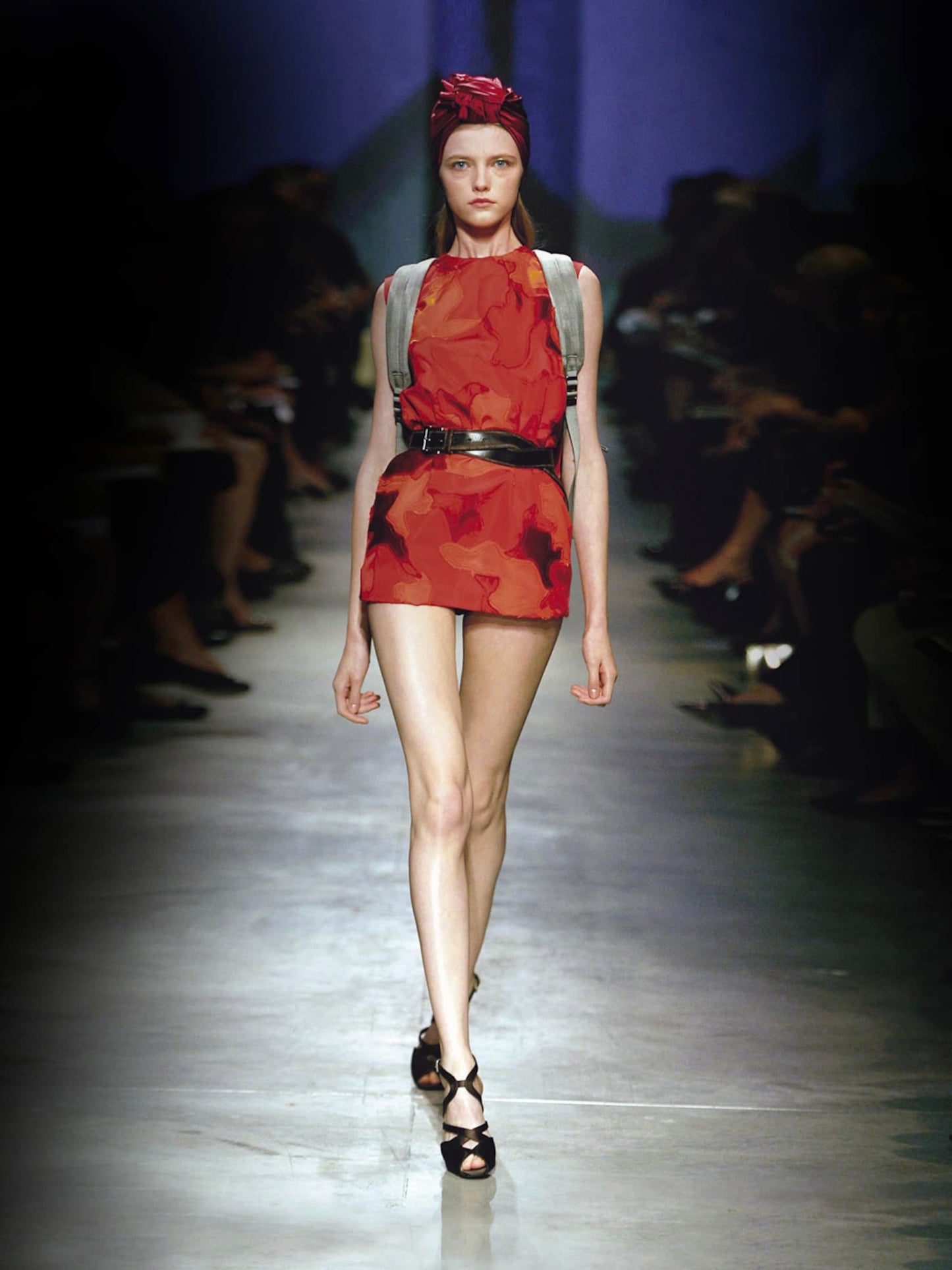 SS 07 Prada Silk Camo Dress