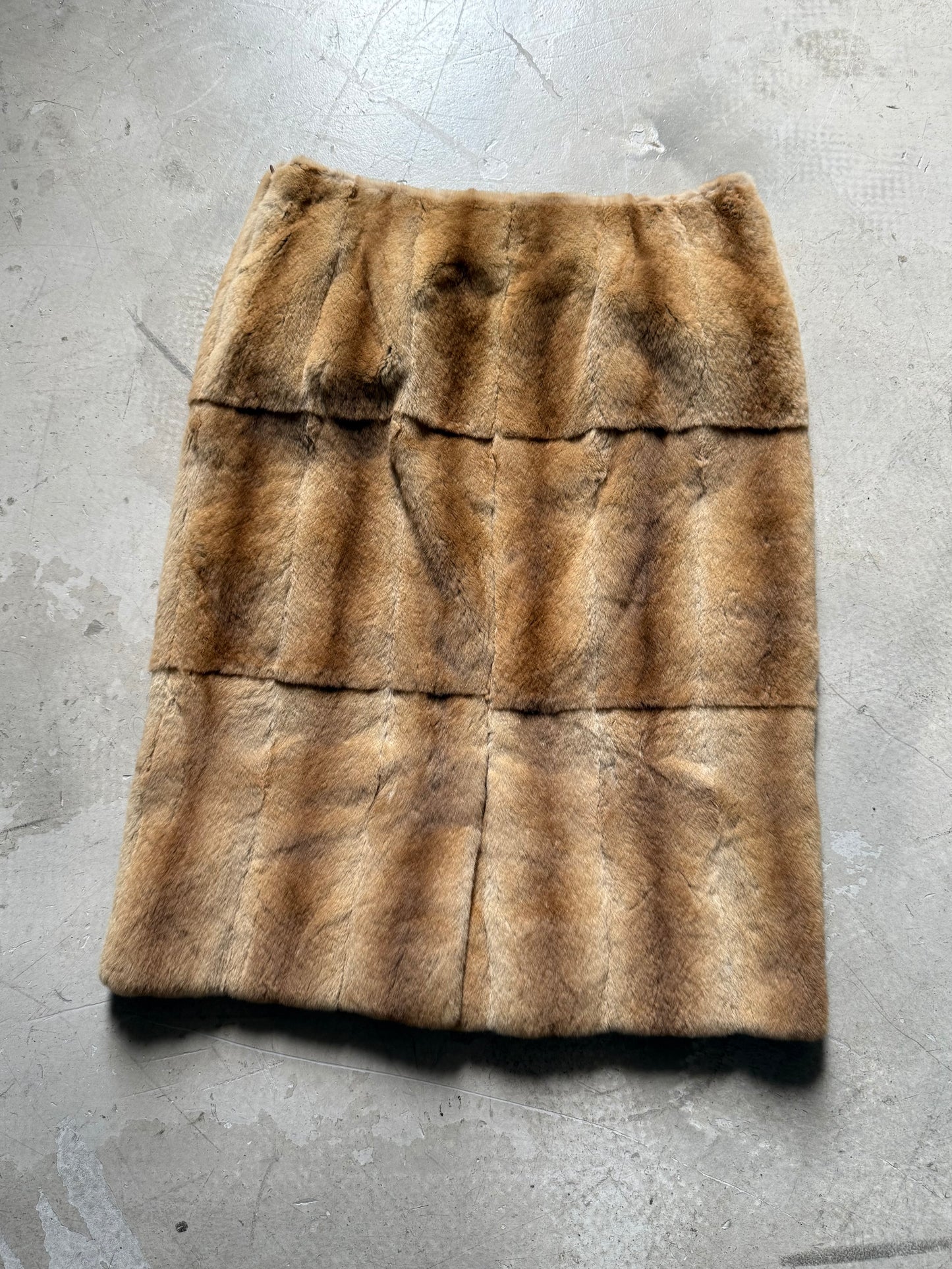Prada Fur Skirt