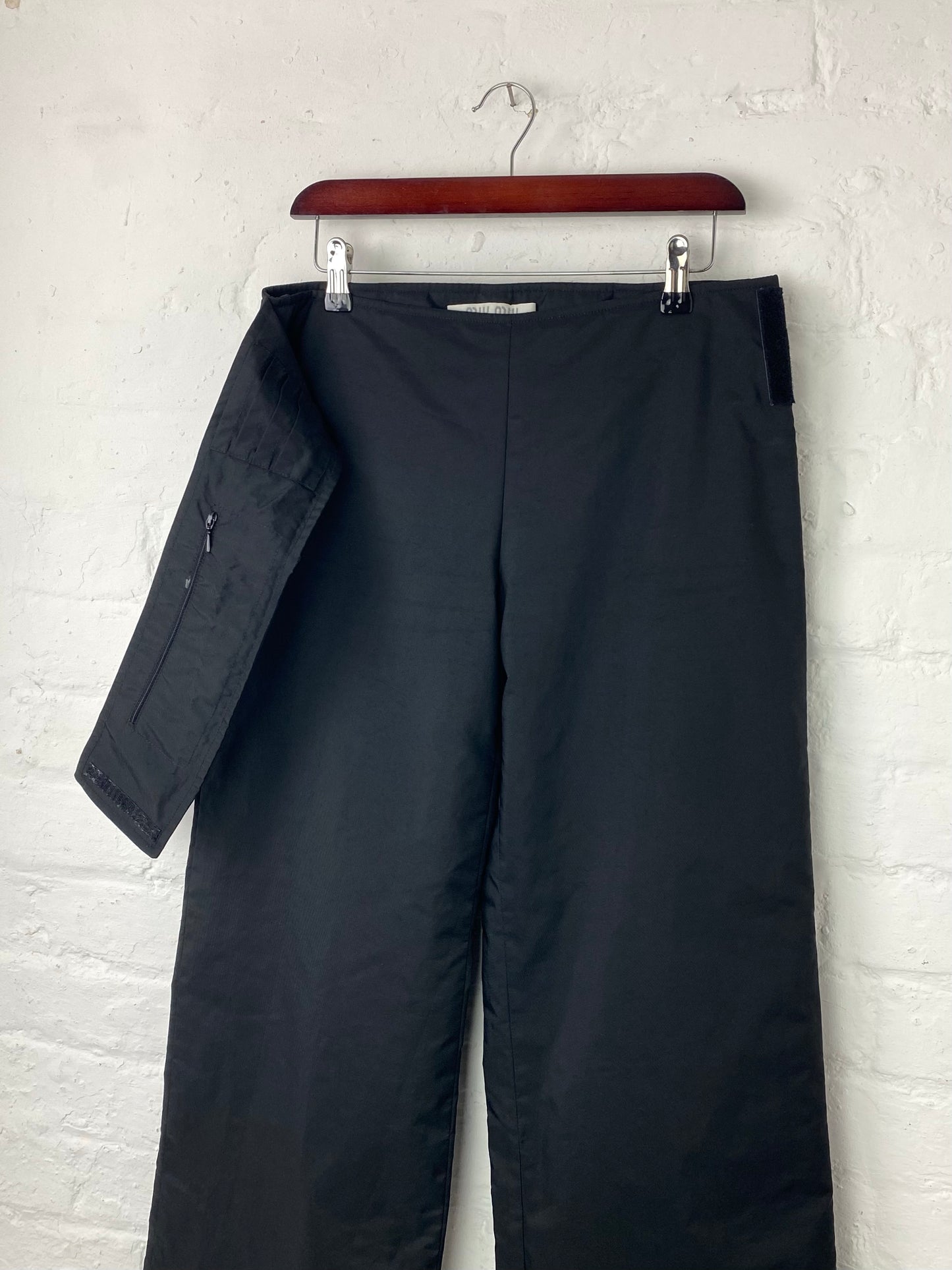 FW 99 Miu Miu Concealed Pocket Trousers