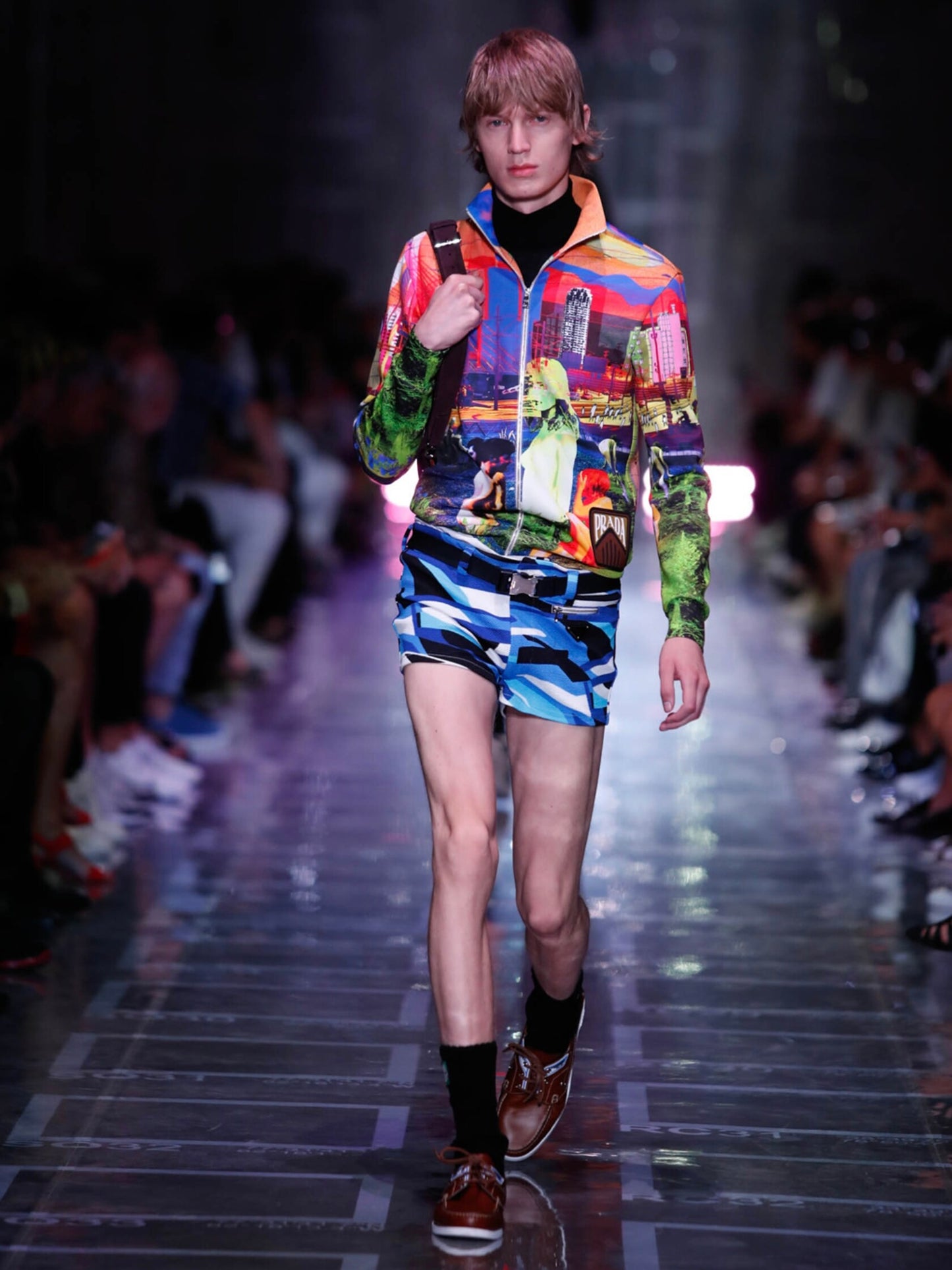 SS 19 Prada Psychedelic Jacket