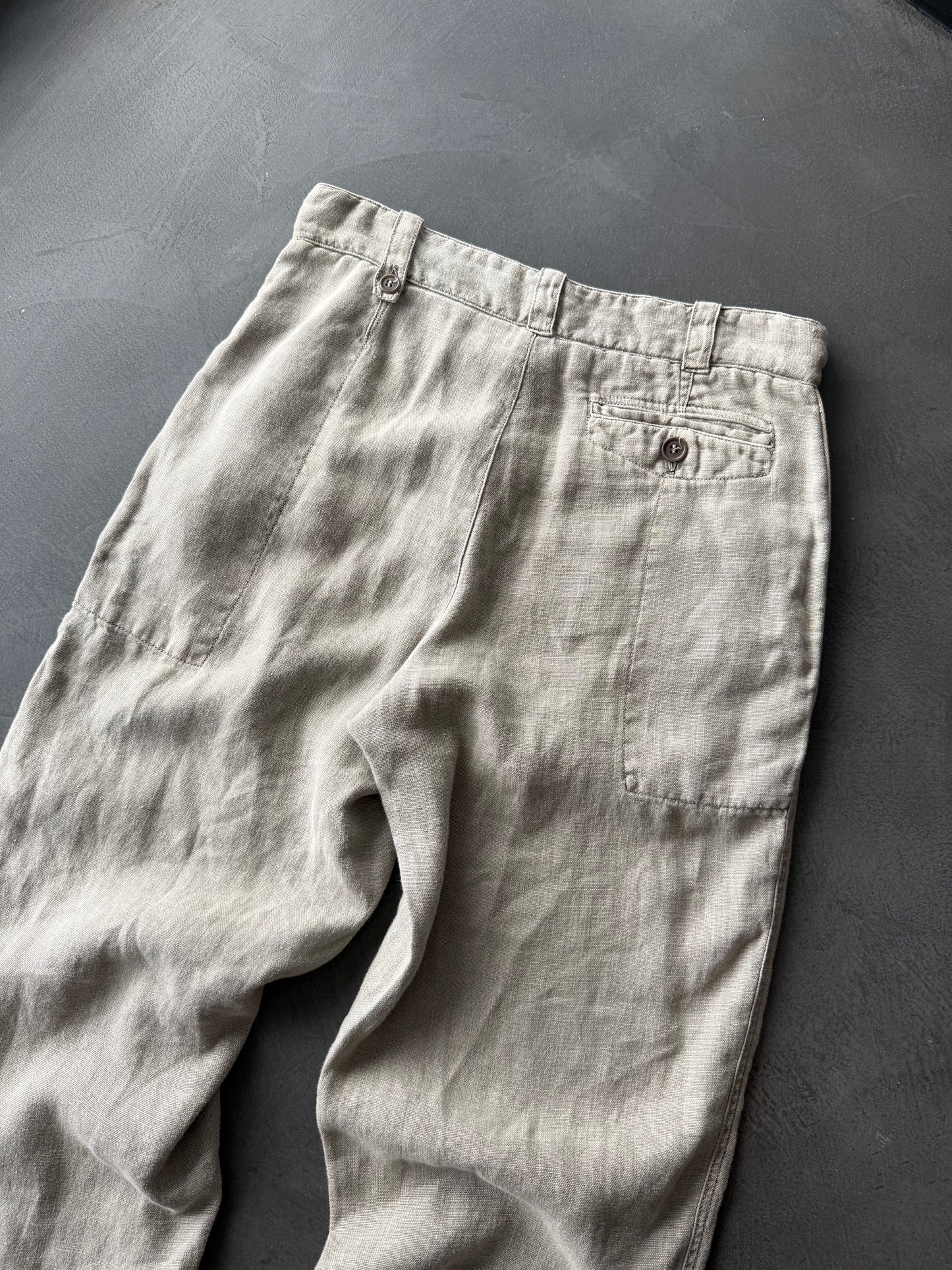 Prada Sport Linen Trousers
