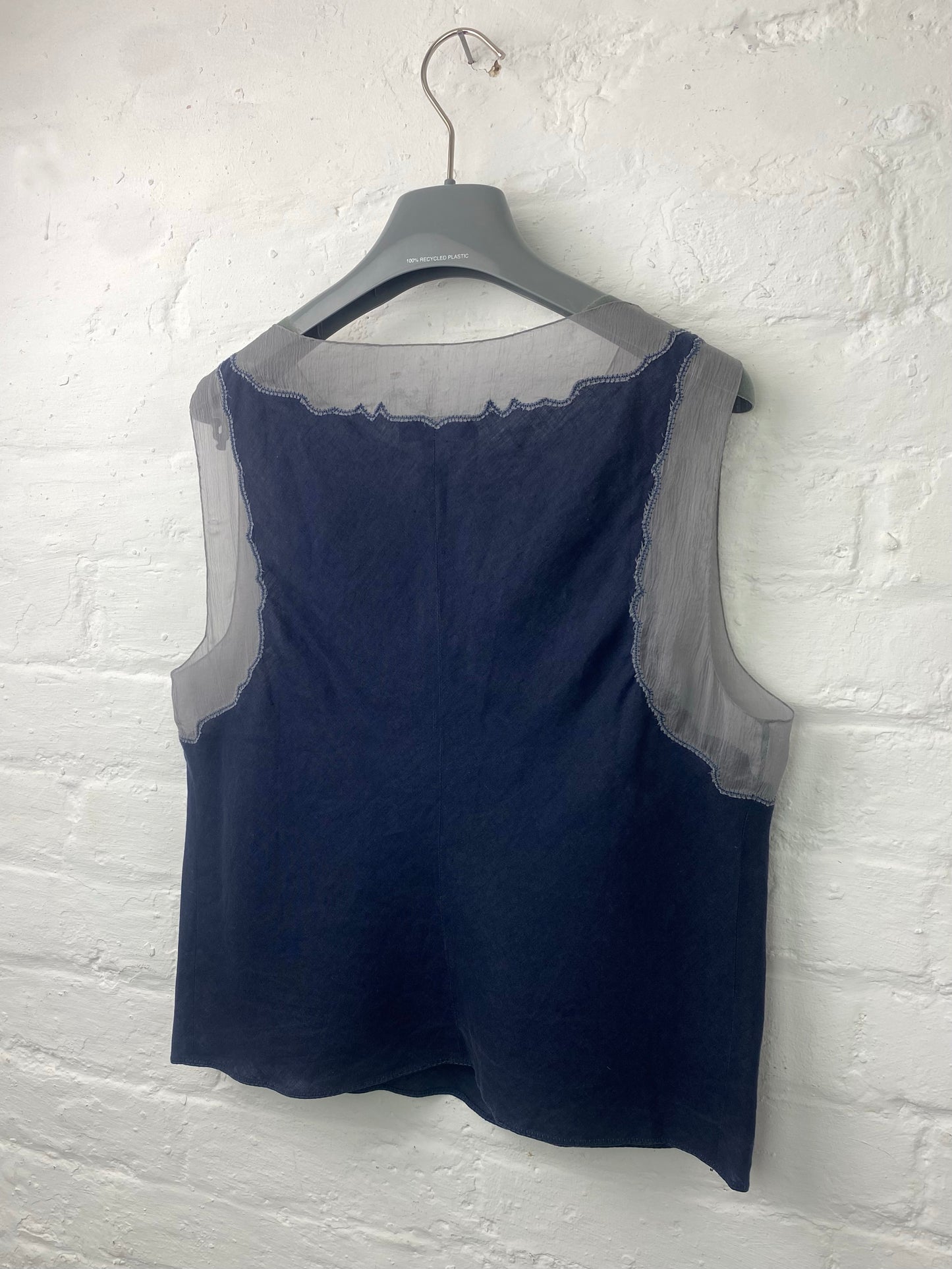 SS 98 Prada Linen Vest
