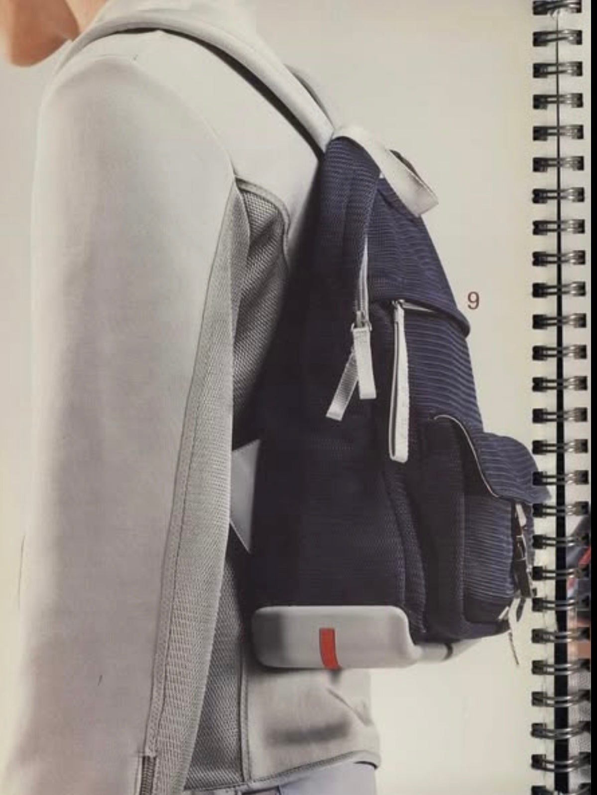 SS 00 Prada Sport Mesh Sidebag