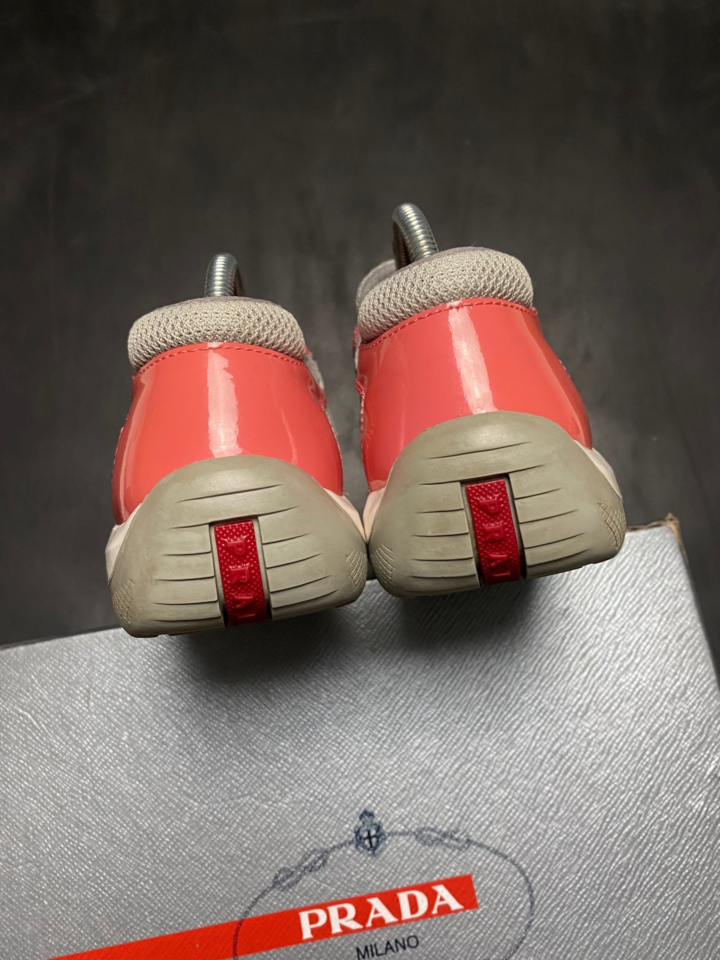 2009 Prada Americas Cup Patent Trainers