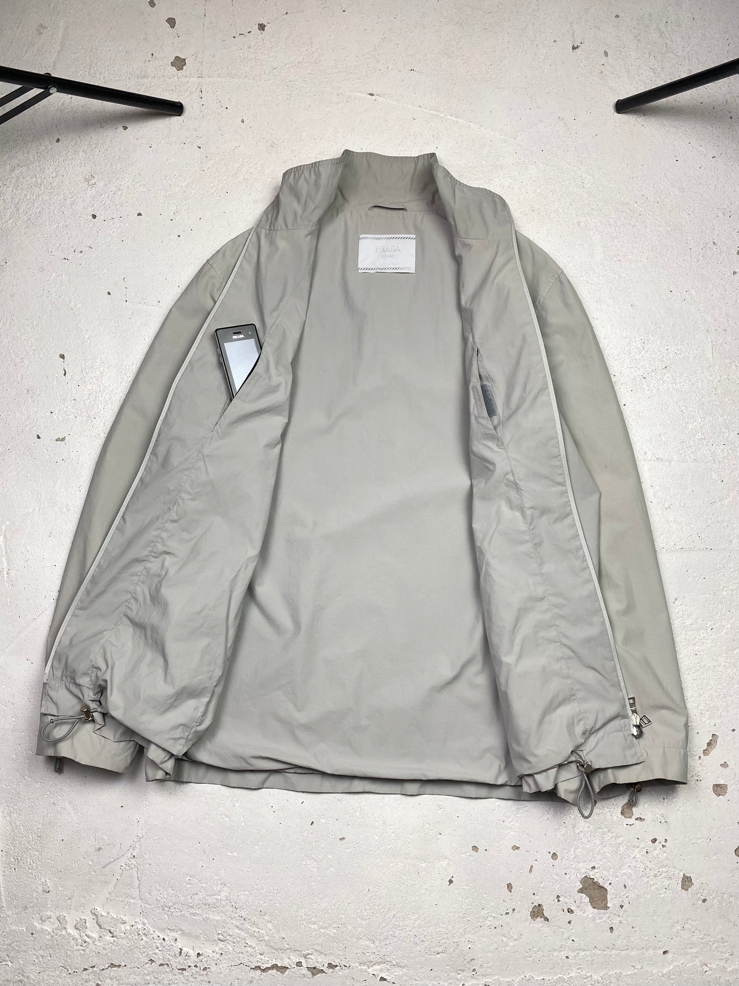 SS 99 Prada Concealed Toggle Jacket